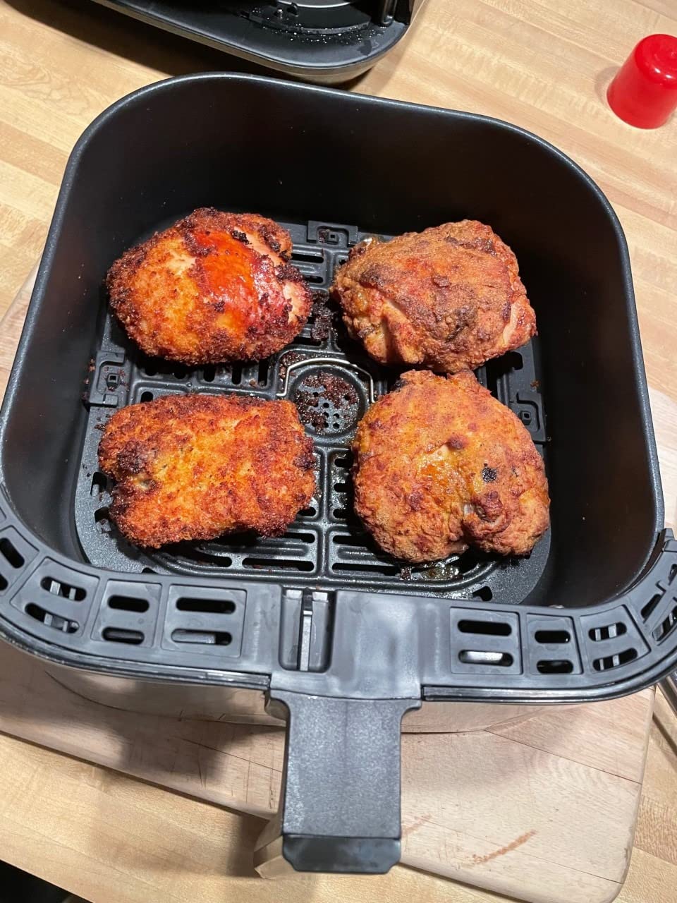 Instant Pot 6QT VORTEX Plus Air Fryer, 6-in-1, Air Fry, Broil, Dehydrate, Crisp, Roast, Reheat, Bake, Dishwasher-Safe Airfryer basket customer photo 1