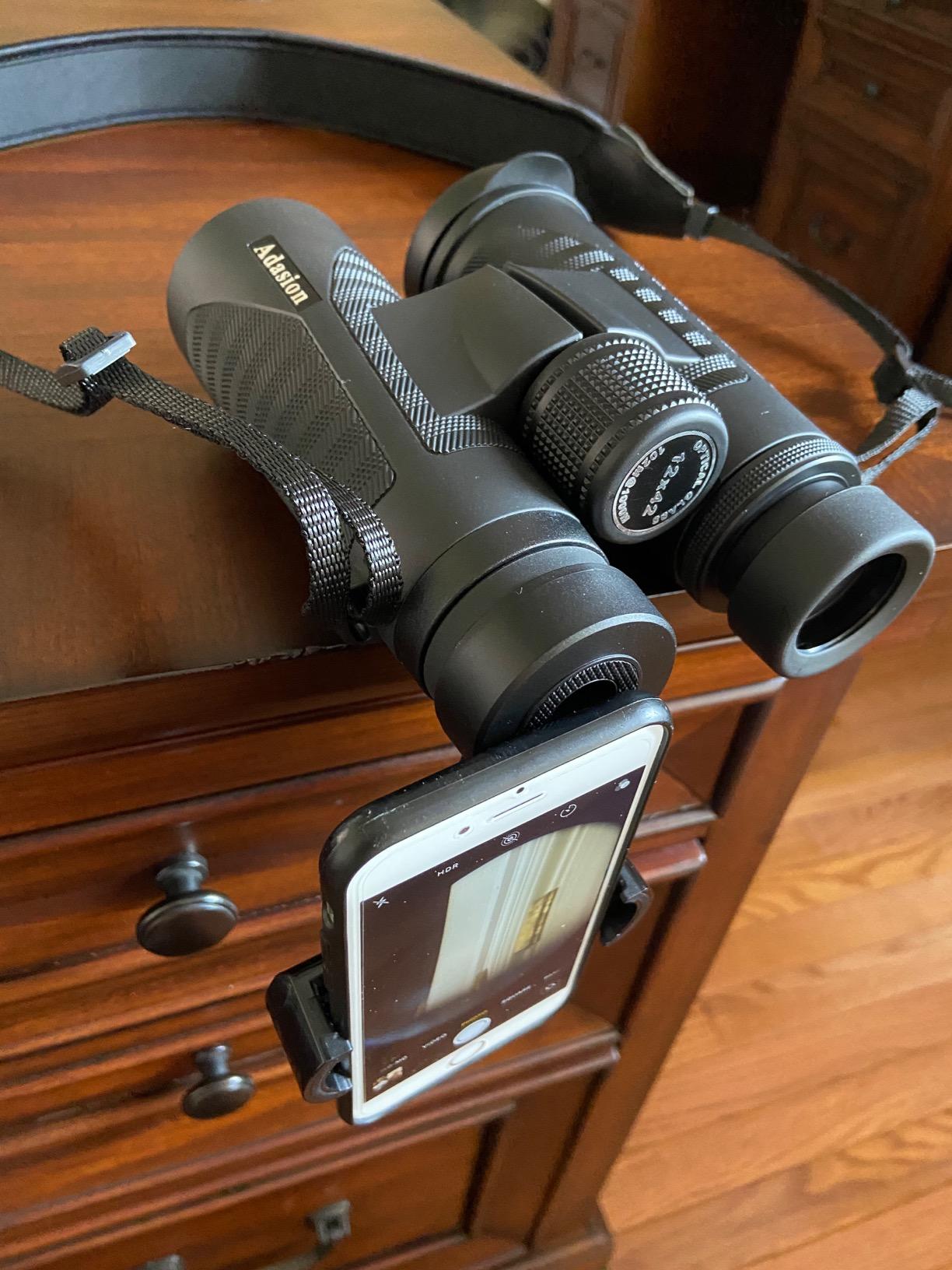 12x42 Binoculars for Adults High Powered with Phone Adapter & Tripod | Super Bright BAK4 Prism, Waterproof, for Bird Watching Cruise Travel Safari Hunting Hiking Sports customer photo 2