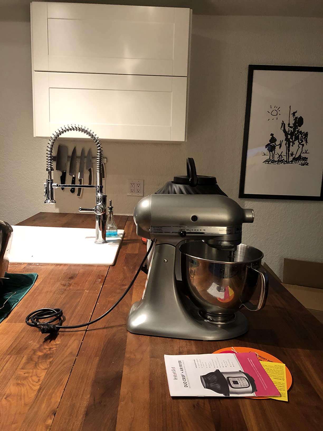 Instant Pot Duo Crisp 11-in-1 Air Fryer and Electric Pressure Cooker Combo with Multicooker Lids, 8QT customer photo 1