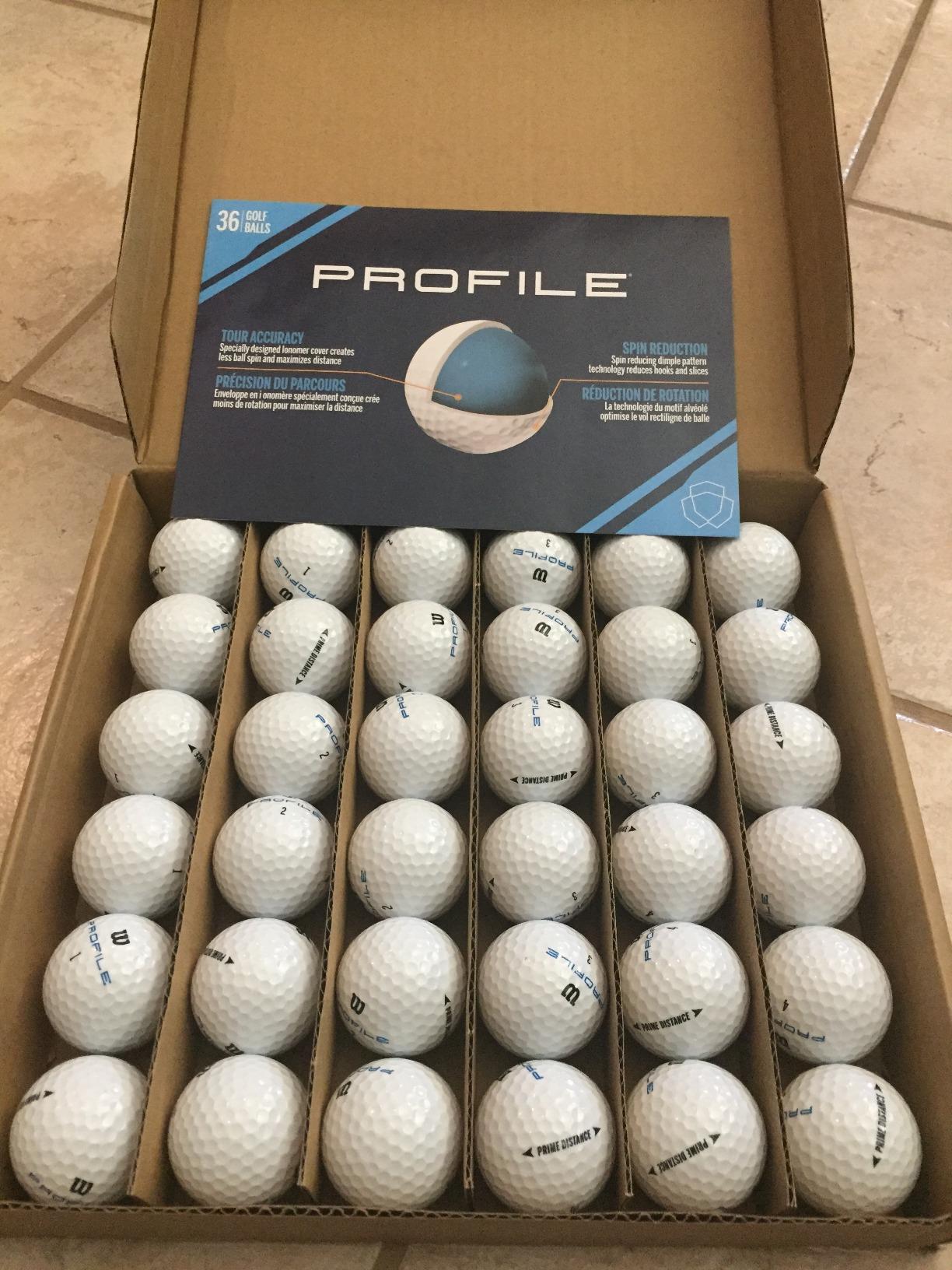 WILSON Profile Distance Golf Balls 36 Pack customer photo 1