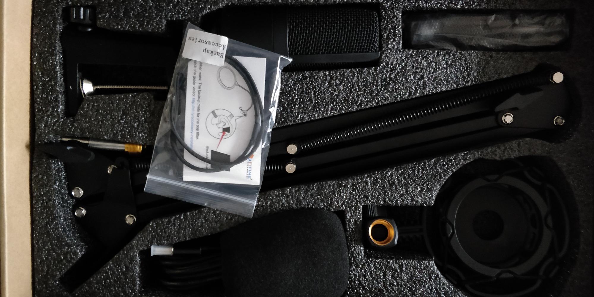 FIFINE Studio Condenser USB Microphone Computer PC Microphone Kit with Adjustable Boom Arm Stand Shock Mount for Instruments Voice Overs Recording Podcasting YouTube Vocal Gaming Streaming-T669 customer photo 2