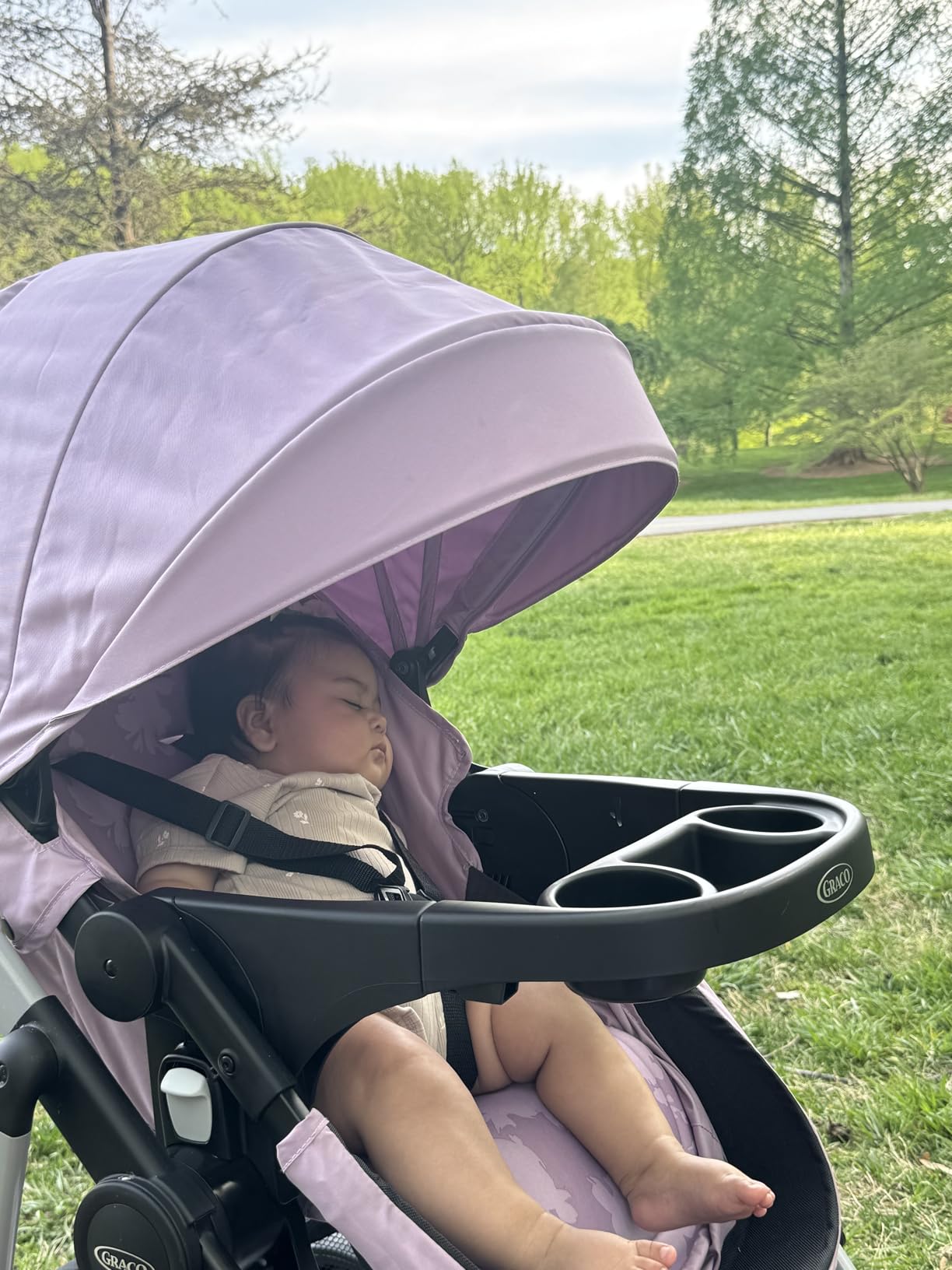 Graco Modes Pramette Travel System, Car Seat and Stroller Combo, Includes SnugRide 35 Lite DLX Infant Car Seat and Baby Stroller, 3 Modes: Car Seat Carrier, Pramette, Toddler Stroller, Ellington customer photo 2