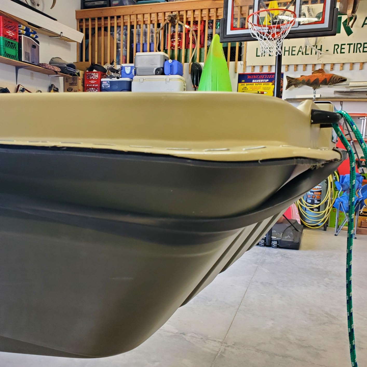 Pelican - Boat Intruder 12 - Jon Fishing Boat - 12 ft. - Great for Hunting/Fishing, Khaki/Beige customer photo 2
