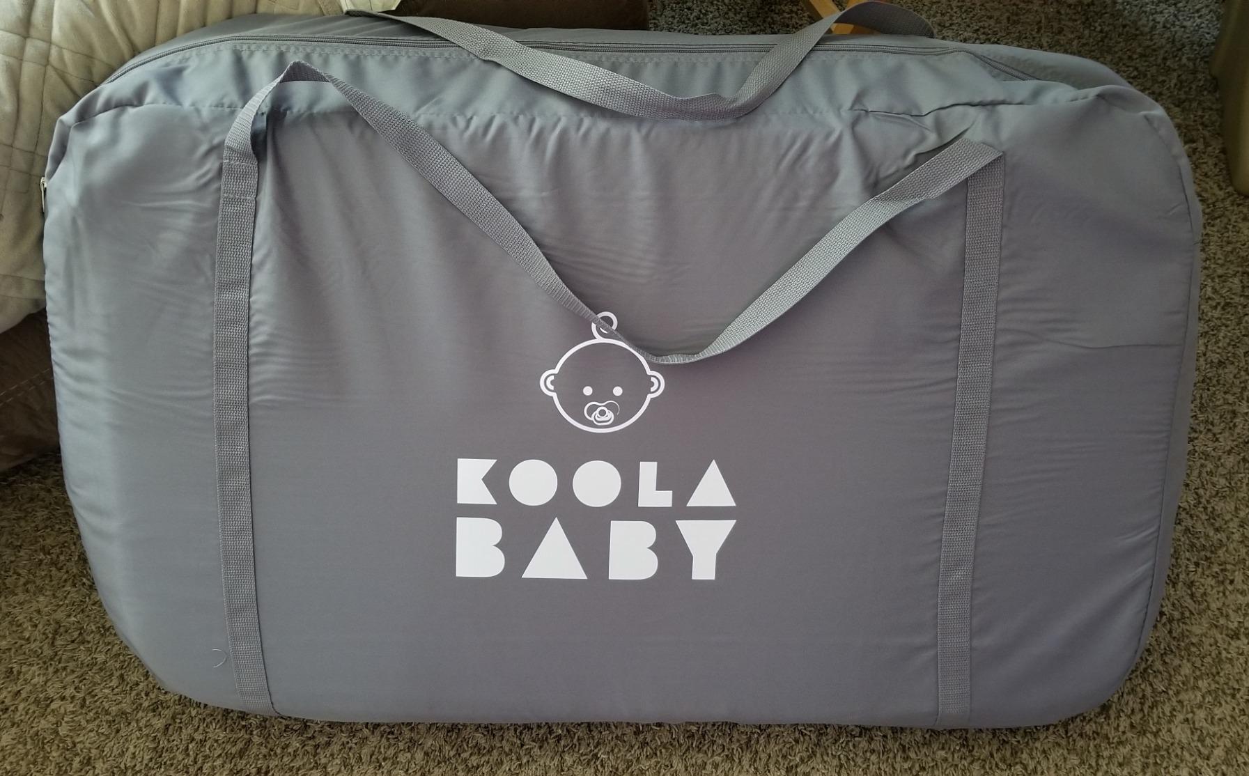 KoolerThings 3 in 1 Baby Bassinet, Bedside Sleeper, & Playpen, Easy Folding Portable Crib (Grey)- KoolaBaby customer photo 2