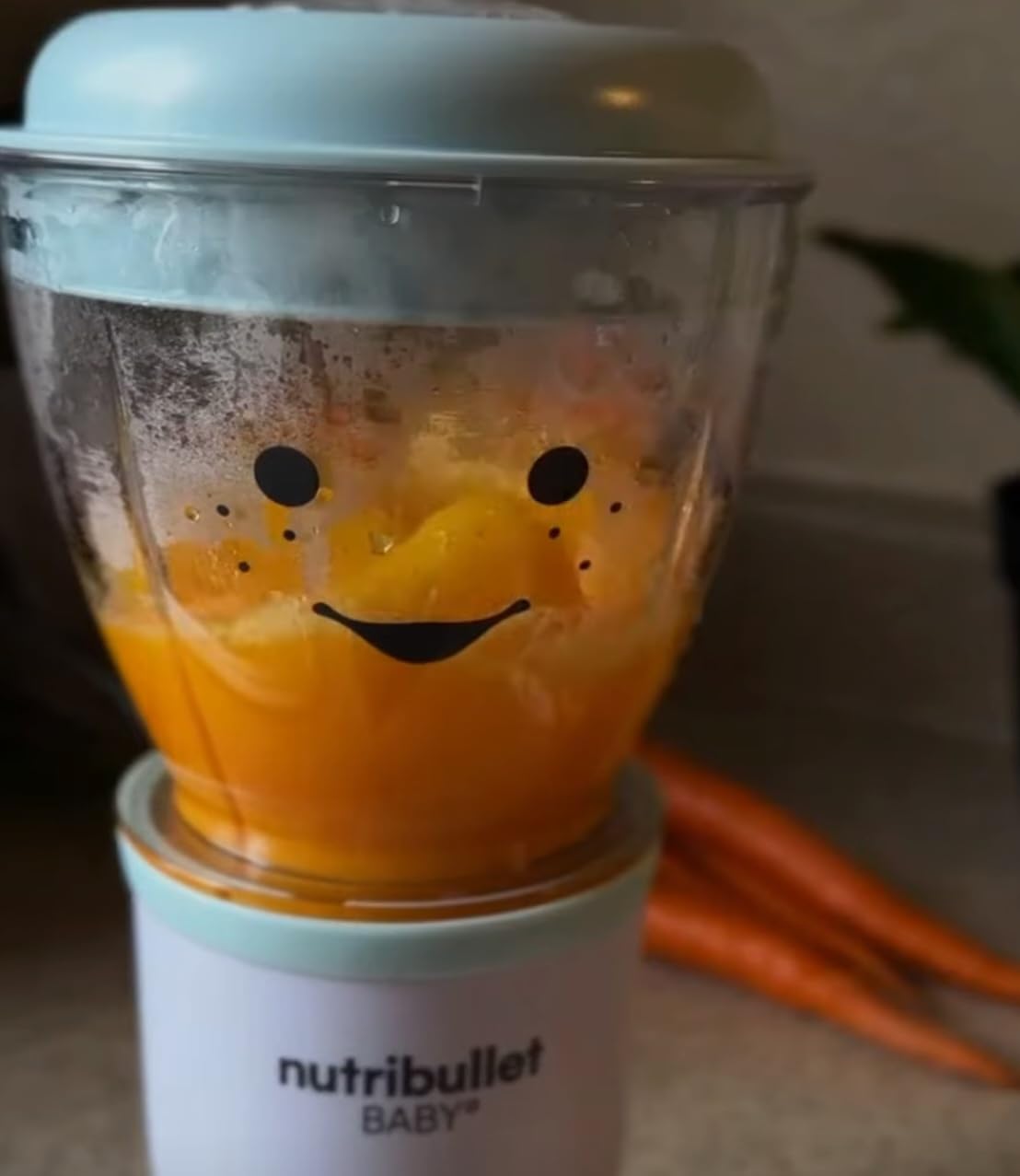 NutriBullet NBY-50100 Baby Complete Food-Making System, 32-Oz, White, Blue, Clear customer photo 1