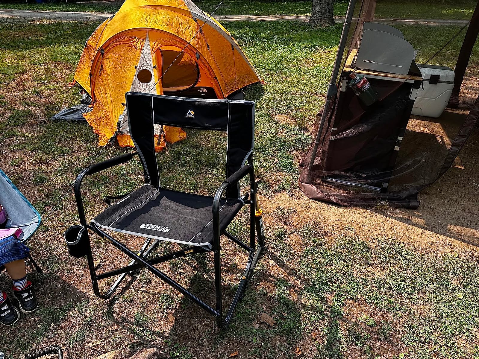 GCI Outdoor Freestyle Rocker Camping Chair - Black customer photo 2