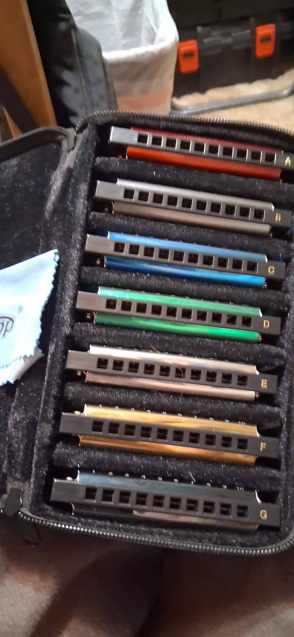 East top Deluxe Harmonica Key of C, 10 Holes 20 Tones Mouth Organ Diatonic Blues Harmonica customer photo 1