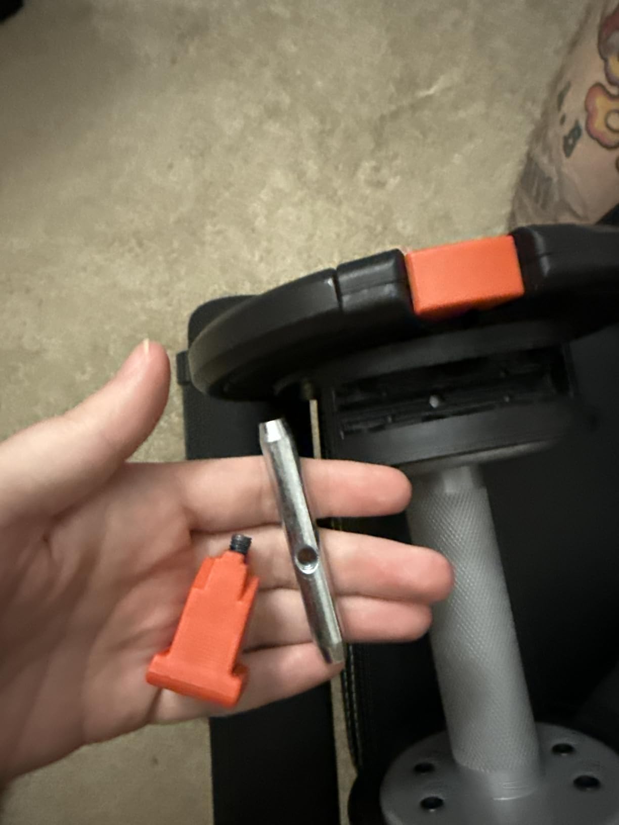 NordicTrack Select-a-Weight Adjustable Dumbbells customer photo 2