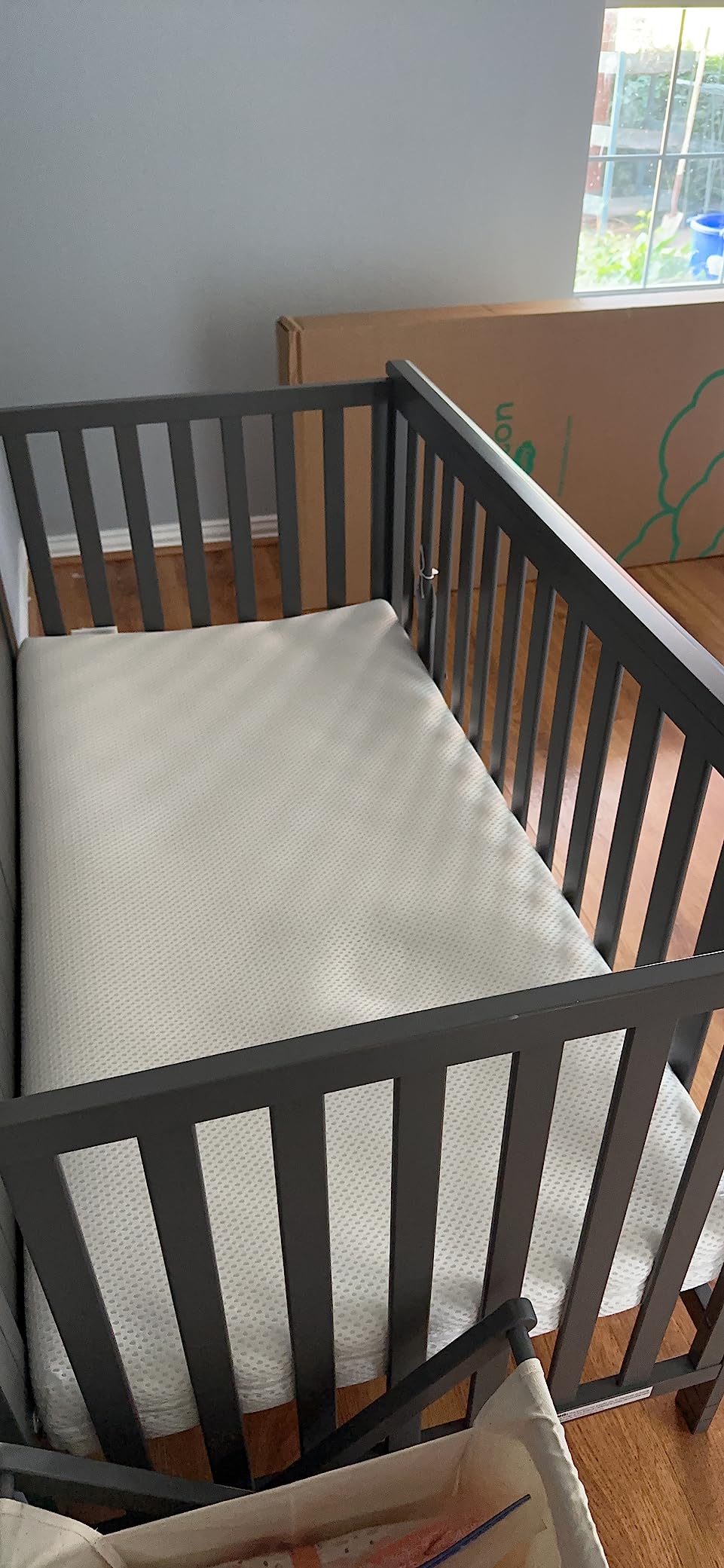 Newton Baby Essential Crib Mattress - Breathable, Washable, Non-Toxic, Firm Support - 2-Stage - Removable Cover - Standard Crib Mattress customer photo 2