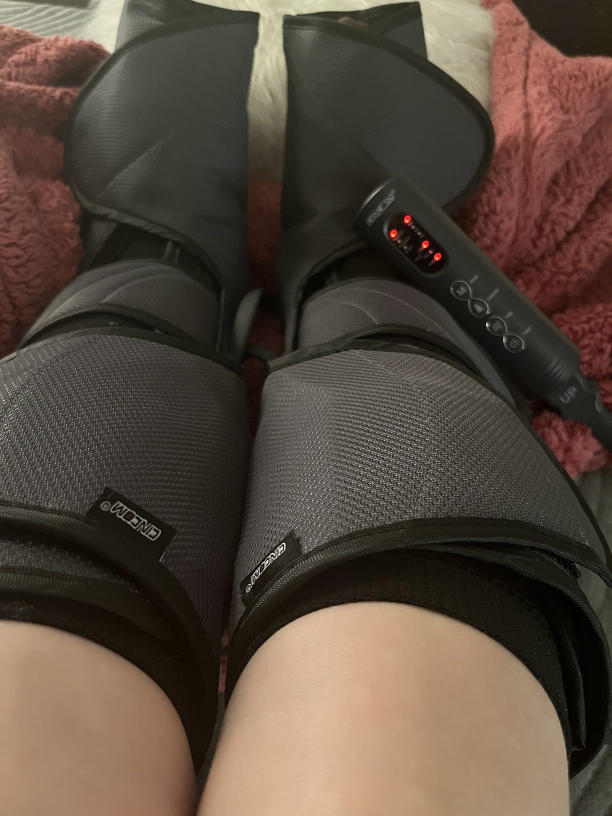 CINCOM Leg Massager with Heat and Air Compression FSA - HSA customer photo 1