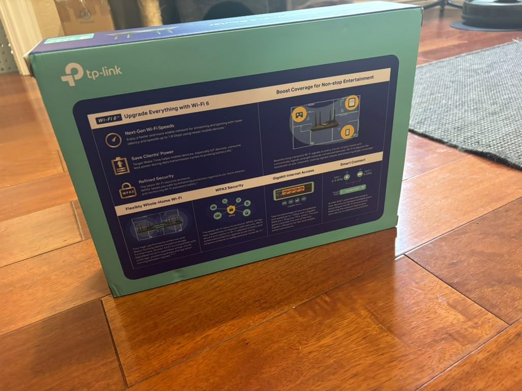 TP-Link AX1800 WiFi 6 Router (Archer AX21 V5) customer photo 1