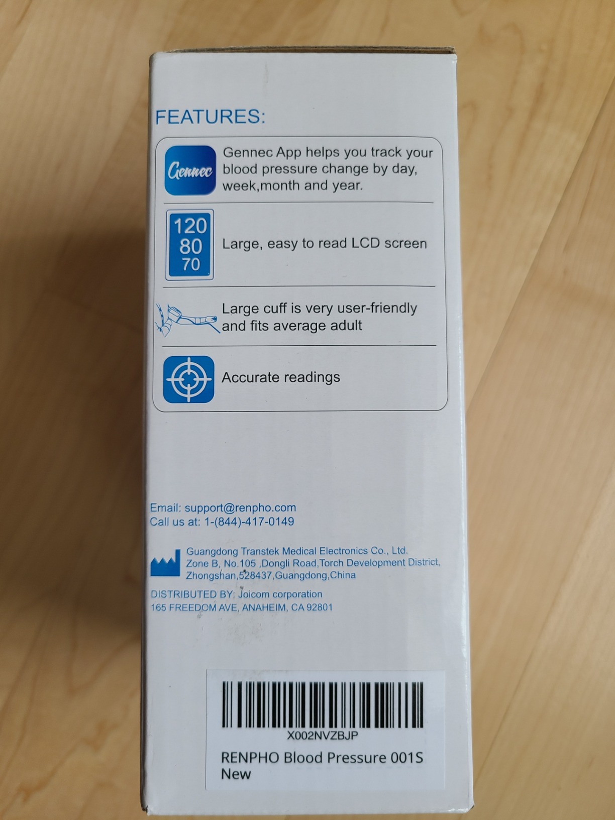 RENPHO Smart Blood Pressure Monitor, Wide Cuff, Data Storage, Bluetooth | BP Machine with Wide Range Cuff for Large Size for All Arm Sizes, Multi-User, Family Supplies, Home Use, FSA Eligible HSA customer photo 2