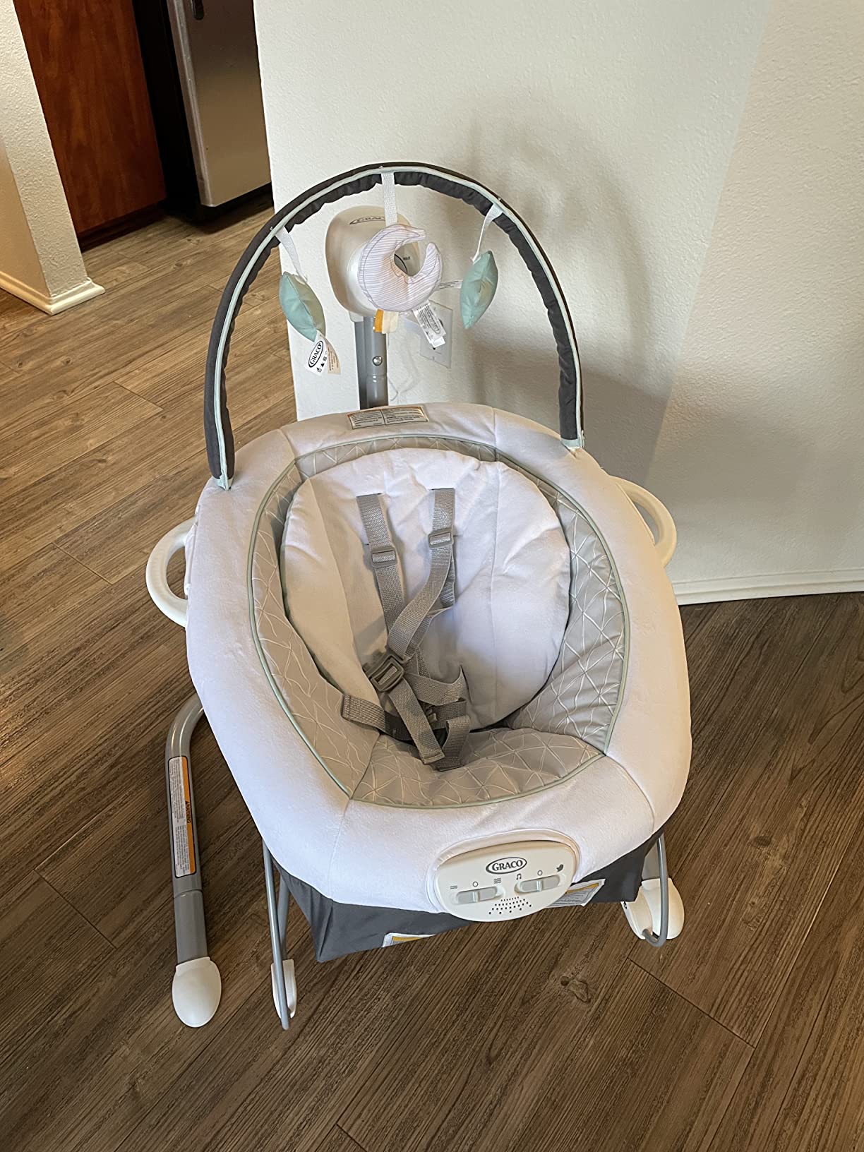 Graco Soothe 'n Sway LX Portable Baby Swing and Baby Bouncer Bouncer, Multi Direction Seat, 2 Speed Vibration, Derby customer photo 2