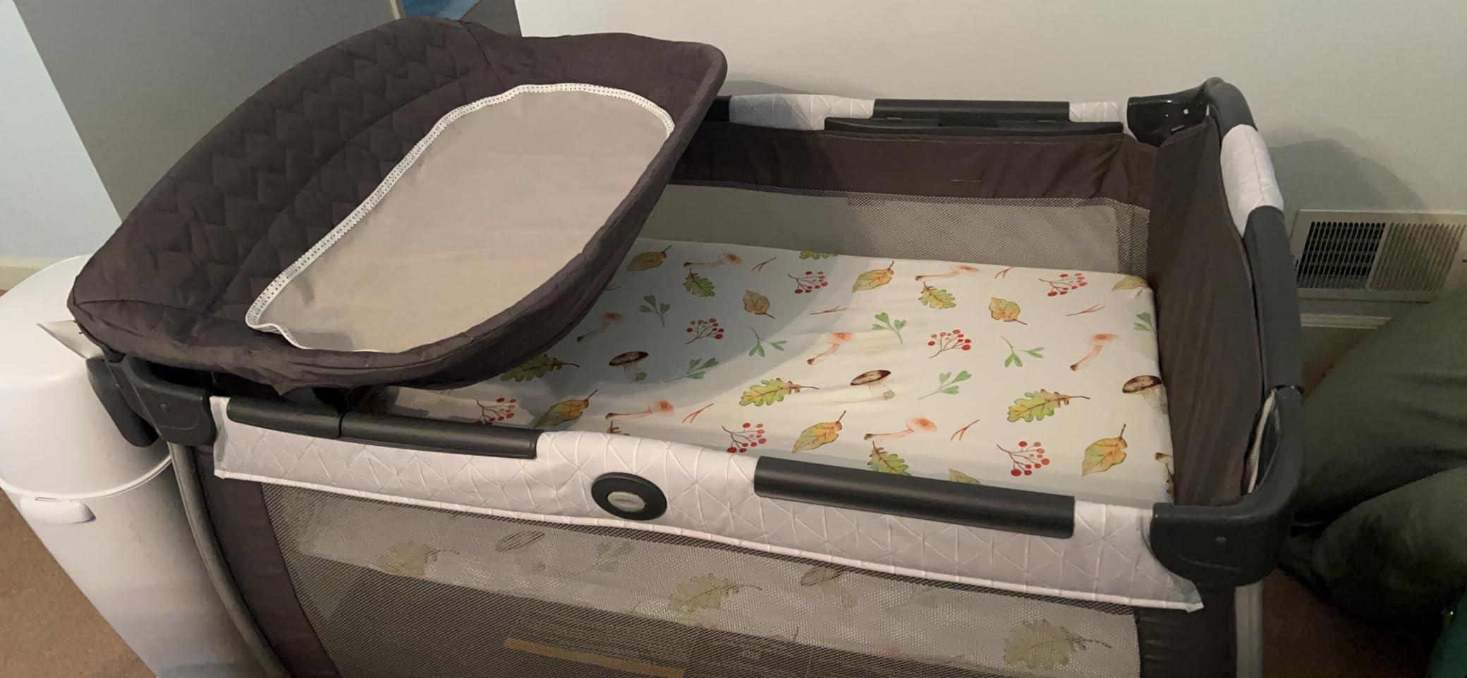 Graco Pack 'n Play Close2Baby Bassinet Playard Features Portable Bassinet Diaper Changer and More, Derby customer photo 1