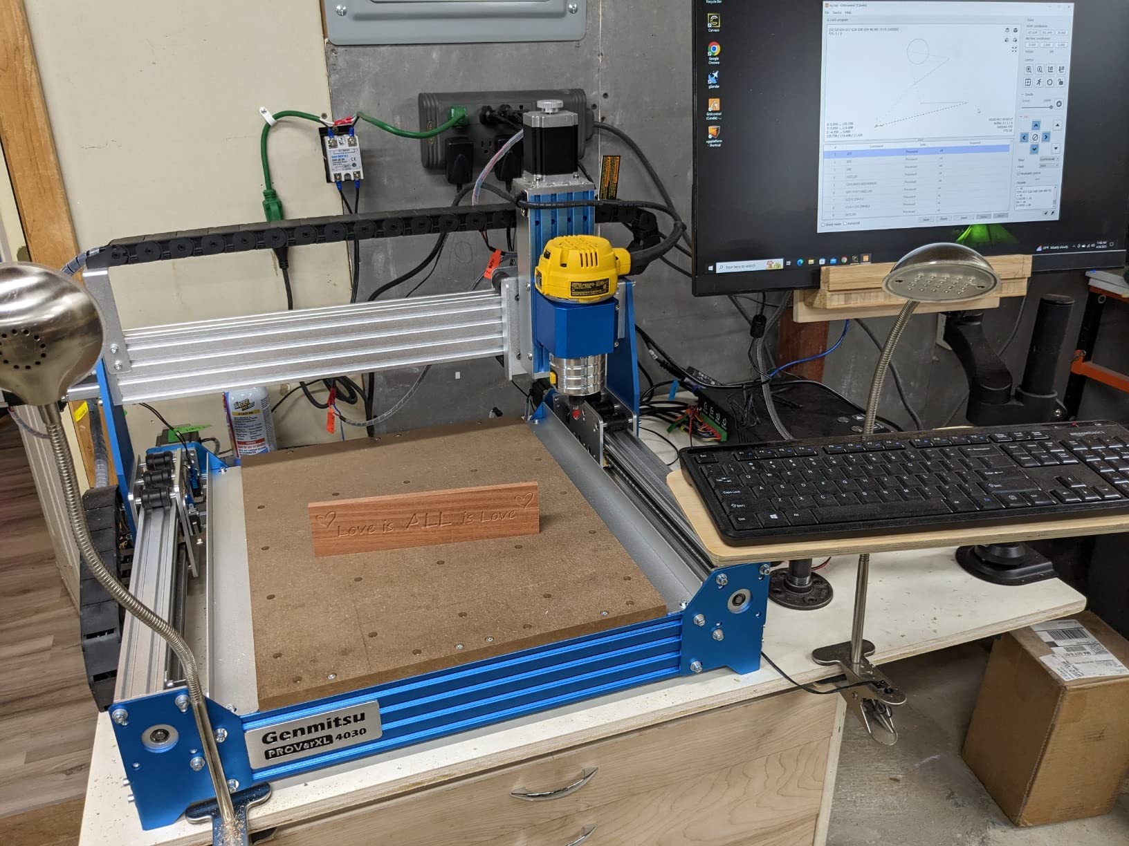 Genmitsu PROVerXL 4030 CNC Router Machine for Wood & Metal customer photo 1