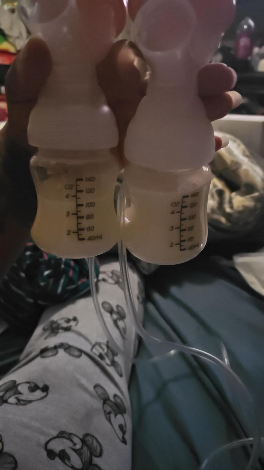NCVI Electric Breast Pump 8782, Portable Hospital-Grade Double Pump | 4 Modes 9 Levels, Anti-Backflow, Rechargeable Quiet Breastfeeding Pump for Efficient Comfortable Use at Home, Work or Travel customer photo 1