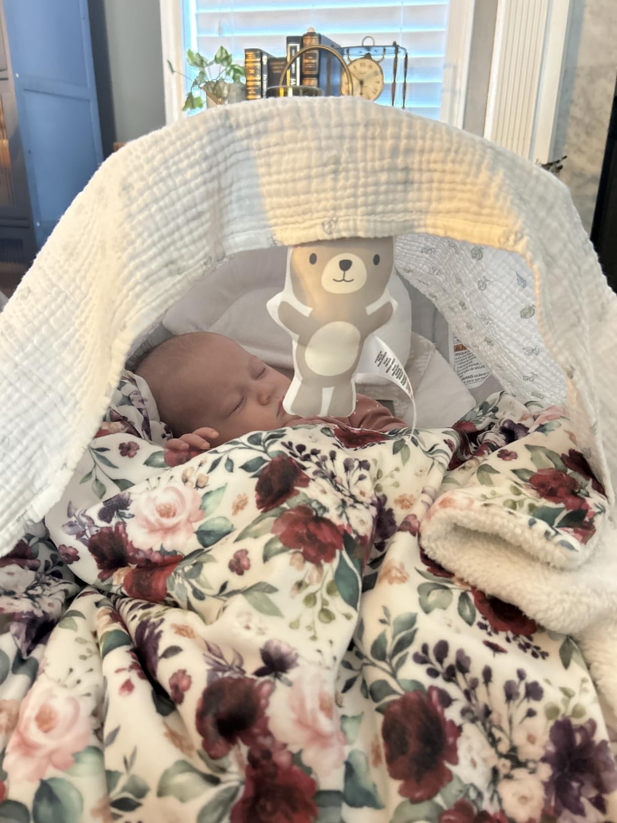 Ingenuity Keep Cozy 3-in-1 Grow with Me Vibrating Baby Bouncer, Seat & Infant to Toddler Rocker, Vibrations & -Toy Bar, 0-30 Months Up to 40 lbs (Weaver) customer photo 2