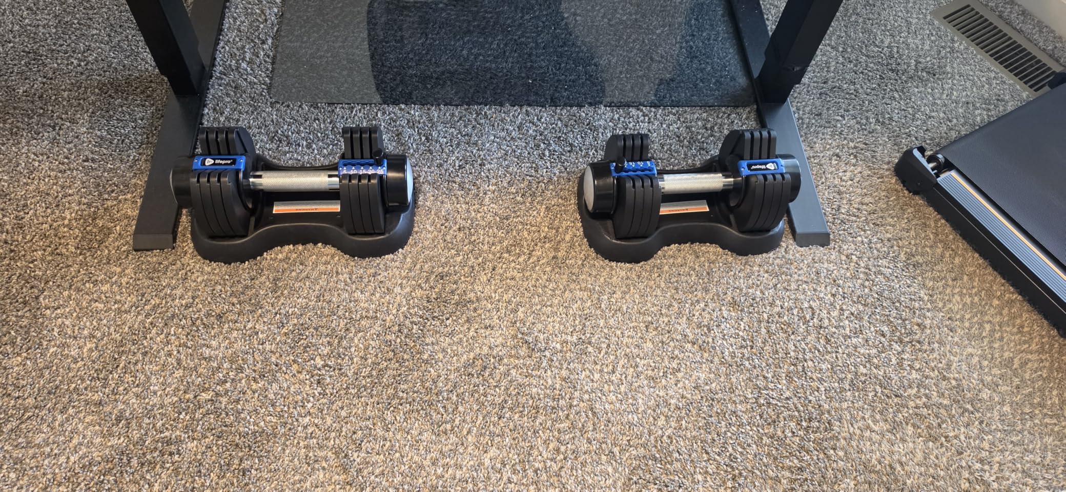 Lifepro Adjustable Dumbbells & Weights for Home Gym, Quick-Adjust customer photo 1