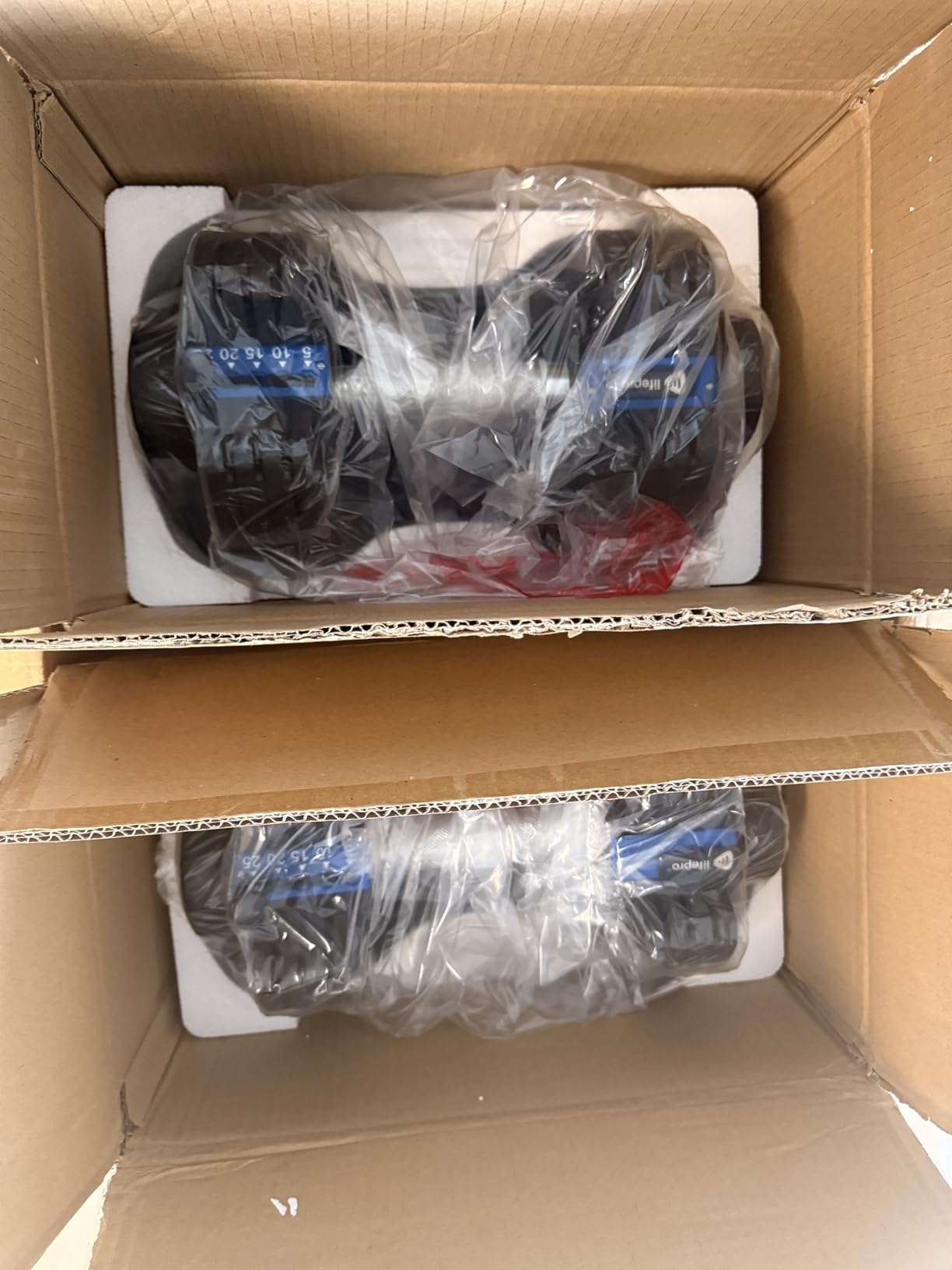 Lifepro Adjustable Dumbbells & Weights for Home Gym, Quick-Adjust customer photo 2
