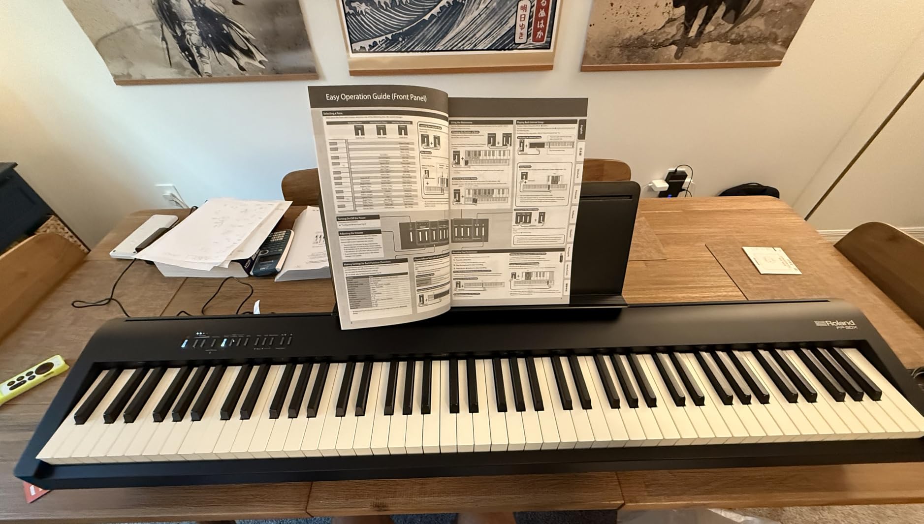 Roland FP-30X 88-Note Digital Piano, SuperNATURAL Engine, PHA-4 Keyboard, Built-in Speakers, Bluetooth & MIDI, Black customer photo 2