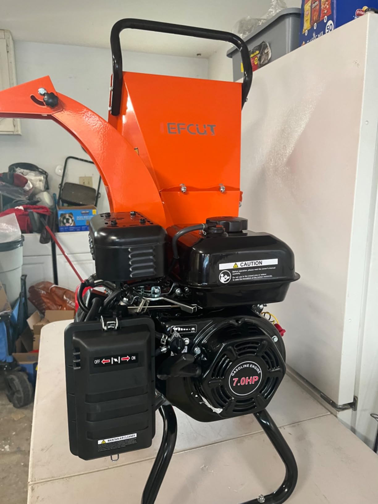 C30 LITE Wood Chipper Shredder Mulcher Heavy Duty 7 HP 212cc Gas Powered 3 Inch Max Capacity 1-Year Warranty After Product Registration customer photo 1