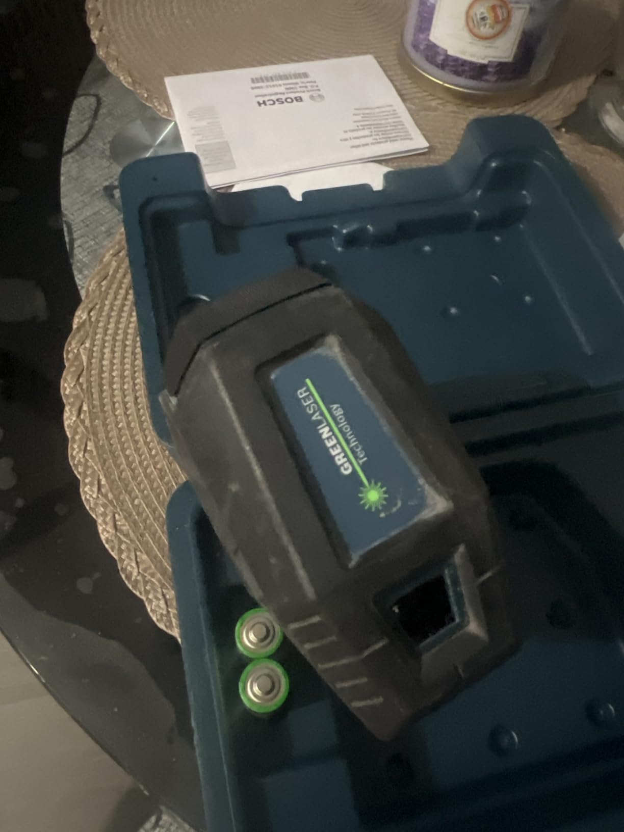 BOSCH GPL100-30G Green-Beam Self-Leveling Alignment Laser with Hard Carrying Case customer photo 1