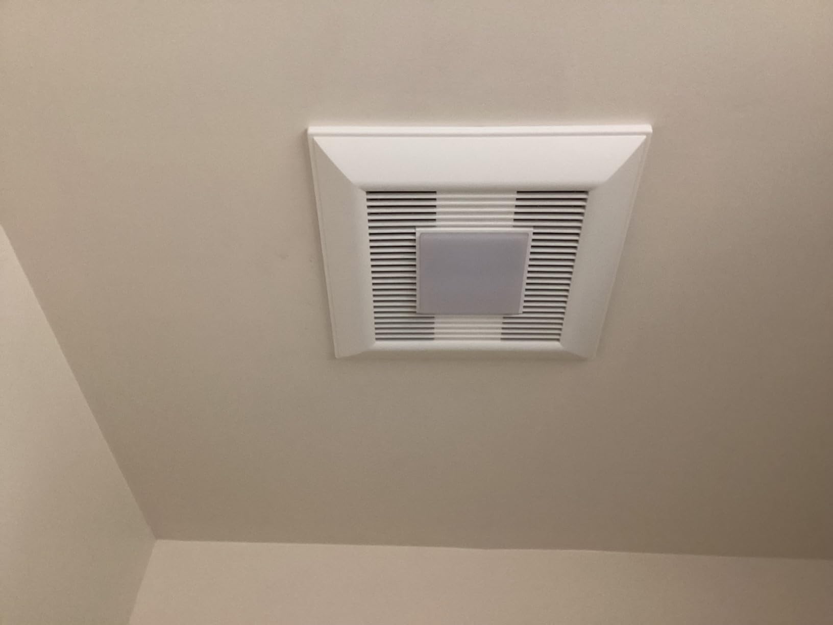 Panasonic WhisperFit Ceiling Mount Bathroom Exhaust Fan with Dimmable LED Light, 50-80-110 CFM, FV-0511VFL1 customer photo 1