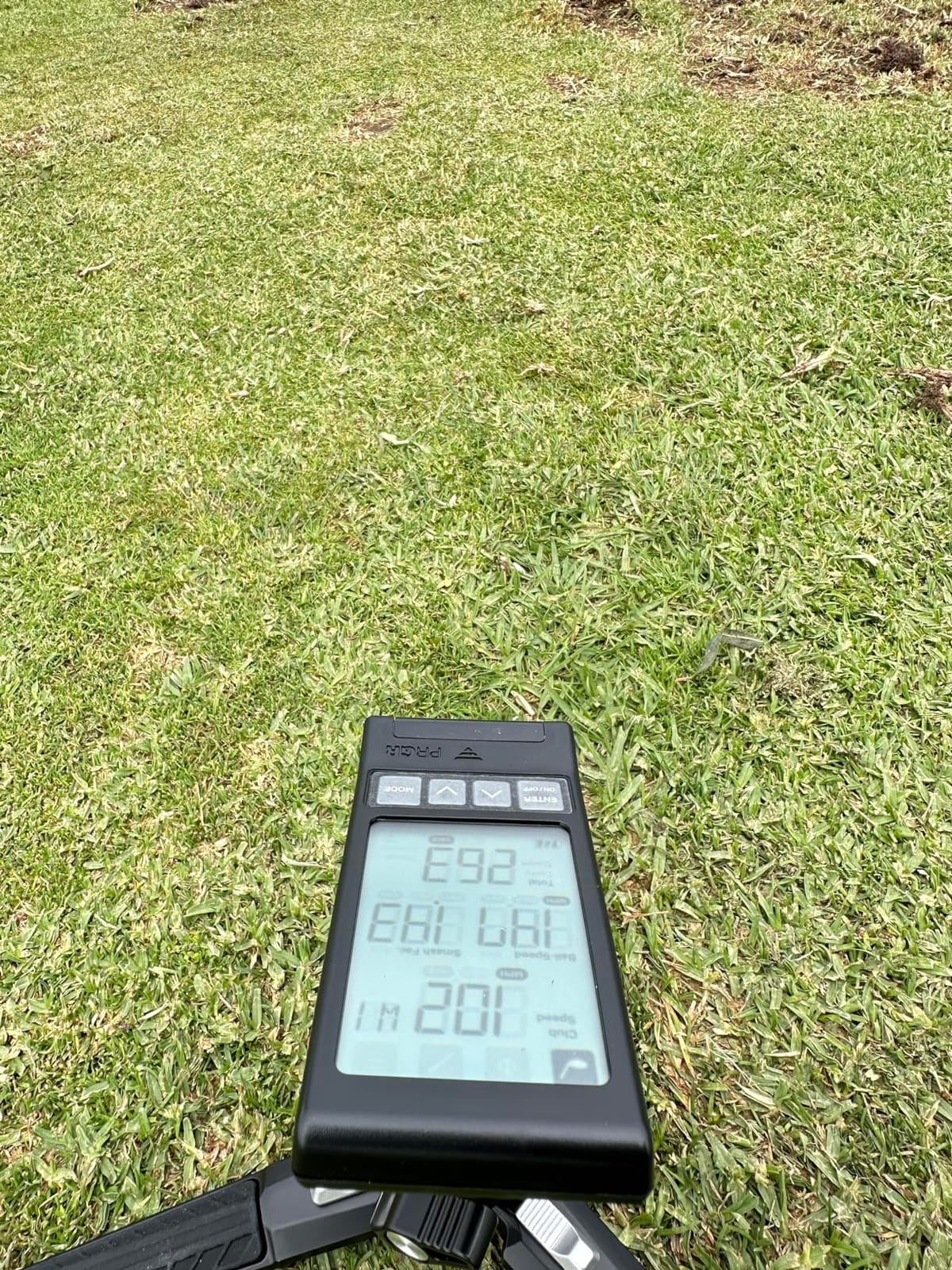PRGR HS 130-A Portable Golf Launch Monitor | Doppler Radar Measures Club & Ball Speed, Smash Factor, Total & Carry Distance | Tracks Swing Speed Training Aids customer photo 1