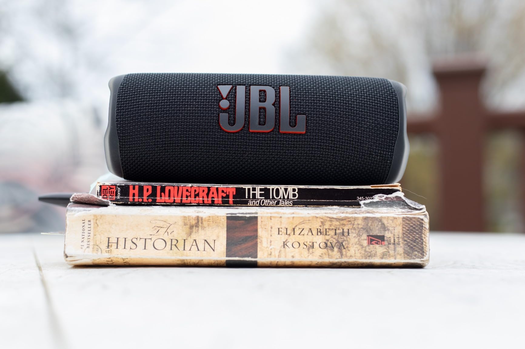 JBL Flip 6 - Portable Bluetooth Speaker, powerful sound and deep bass, IPX7 waterproof, 12 hours of playtime, JBL PartyBoost for multiple speaker pairing for home, outdoor and travel (Blue) customer photo 1