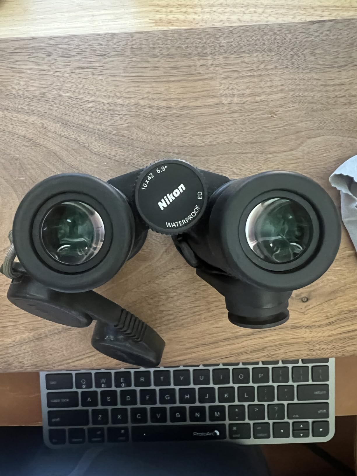 Nikon Monarch M7 10x42 Binoculars | Official Nikon USA Model | Wide field of view, locking diopter, waterproof, fogproof, ED glass, oil customer photo 1