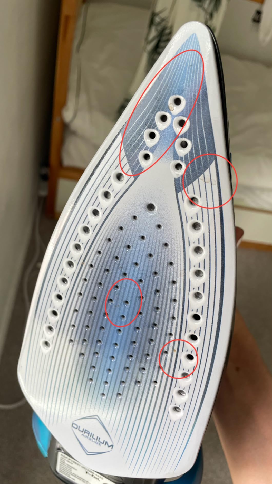 T-Fal Ultraglide Steam Iron for Clothes Durilium Soleplate, Precision Tip customer photo 2