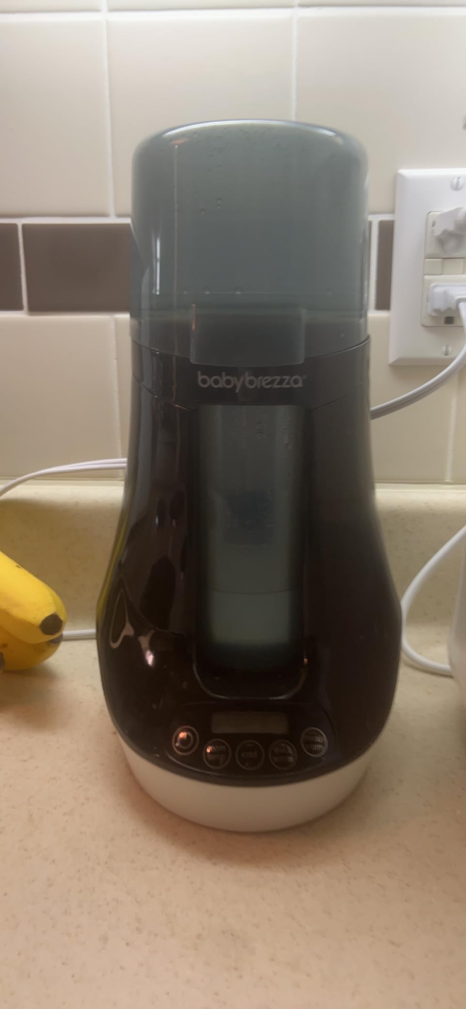 Baby Brezza Fast Baby Milk Warmer for All Bottles of Formula + Breastmilk | Distinct Temperatures for Safe Warming of Breastmilk or Formula - Universal Fit for All Bottles - Also Defrost Bags + Jars customer photo 1