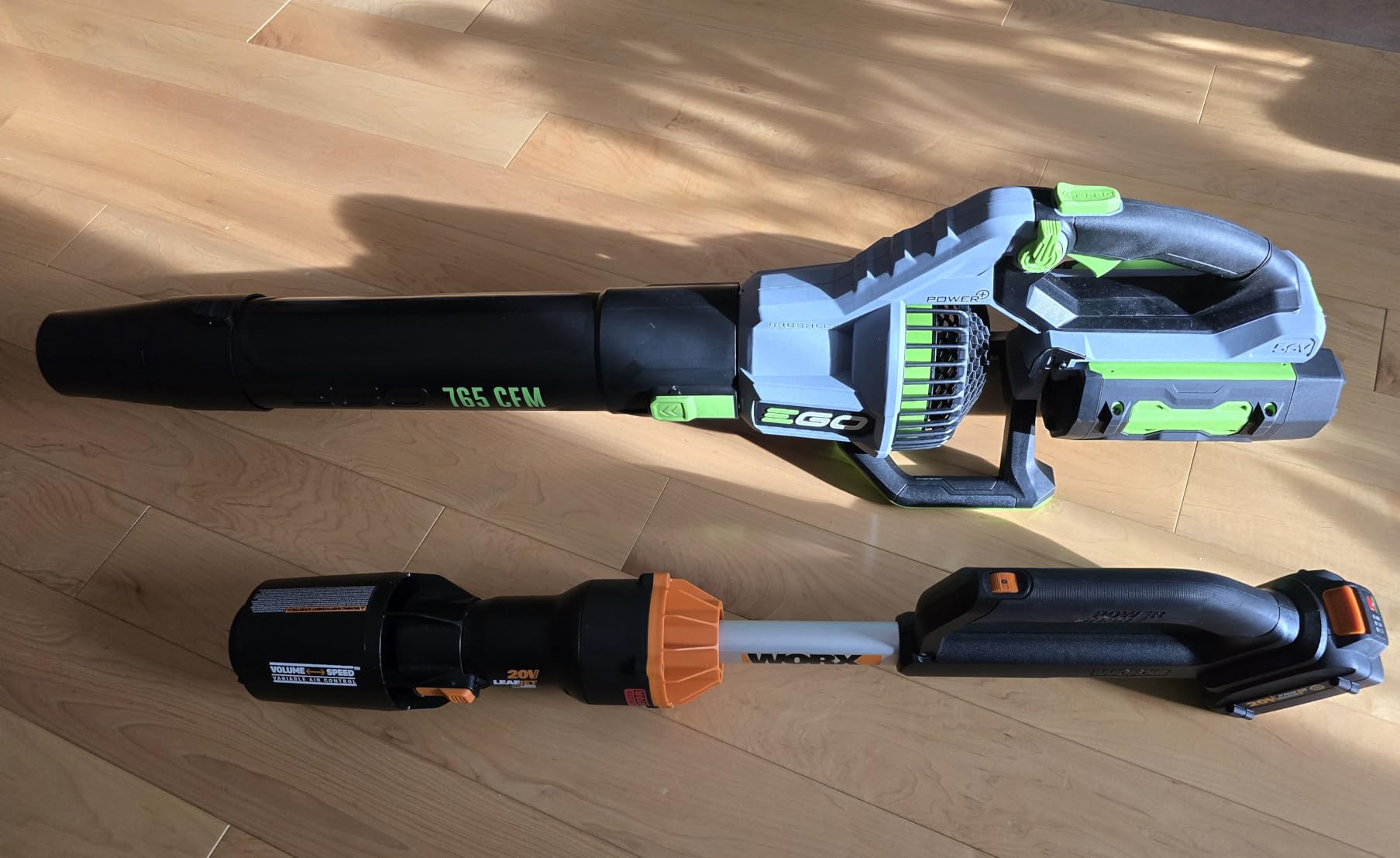 EGO POWER+ Cordless Electric Leaf Blower, 765 CFM, With Battery - LB7654 customer photo 1