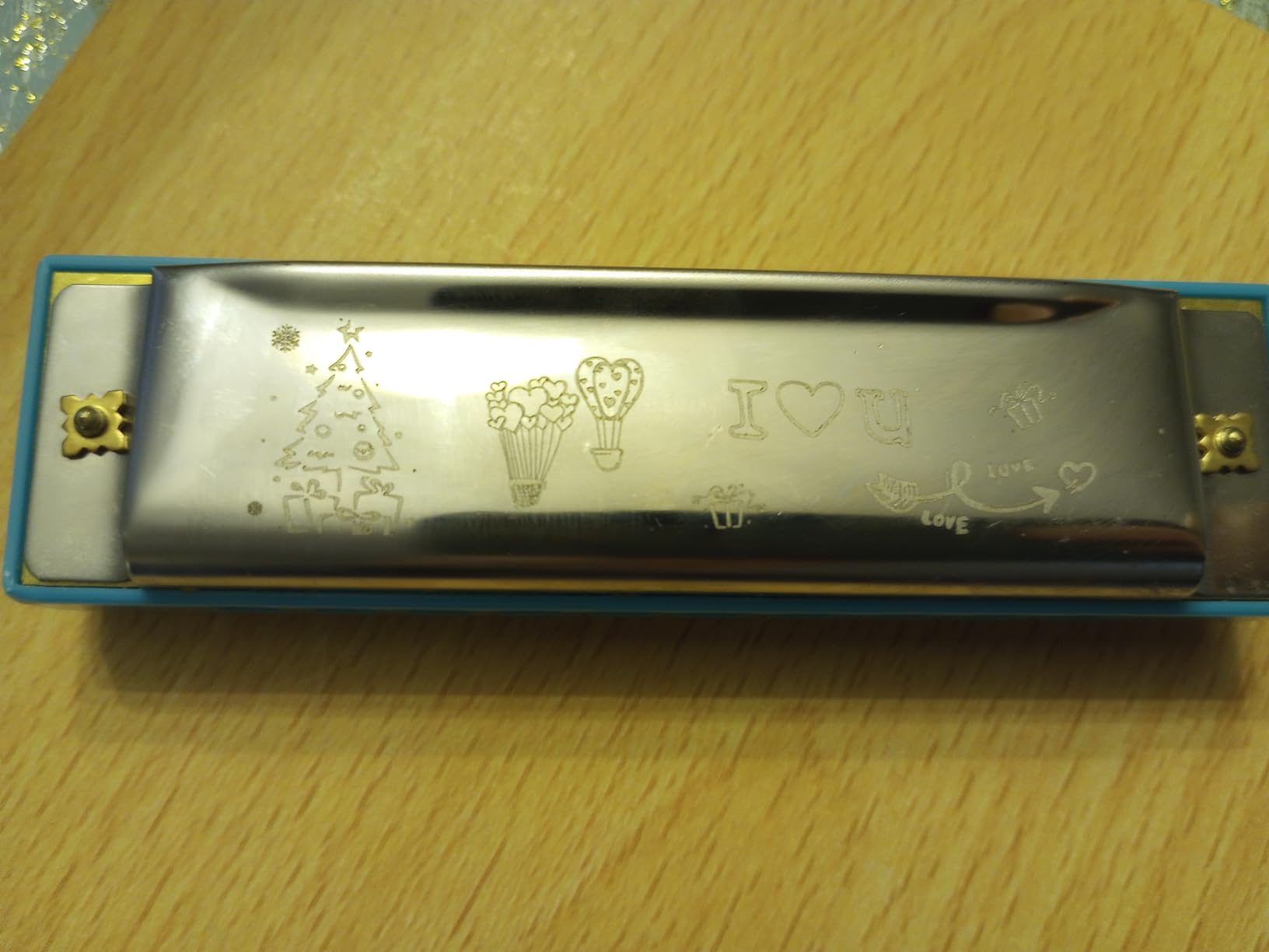 East top Harmonica, Diatonic 10 Holes C Key, Blues, for Beginner, Kids, Students with Case, Clean Cloth and Manual customer photo 1