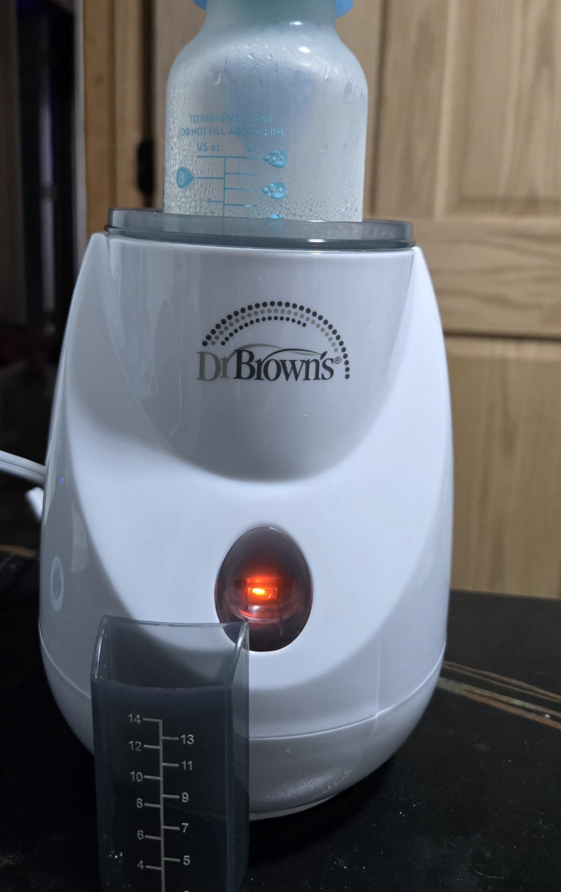 Dr. Brown's Insta-Feed Baby Bottle Warmer and Sterilizer for Baby Bottles and Baby Food Jars, BPA-Free Plastic customer photo 2