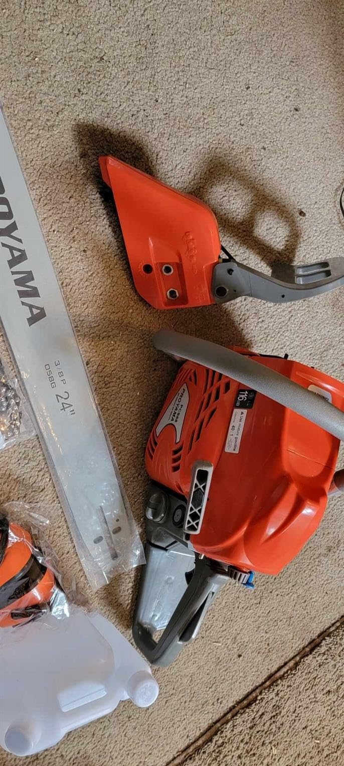 PROYAMA 68CC Gas Powered Chainsaw, 24 Inch 20 Inch Top Handle Chain Saw customer photo 2
