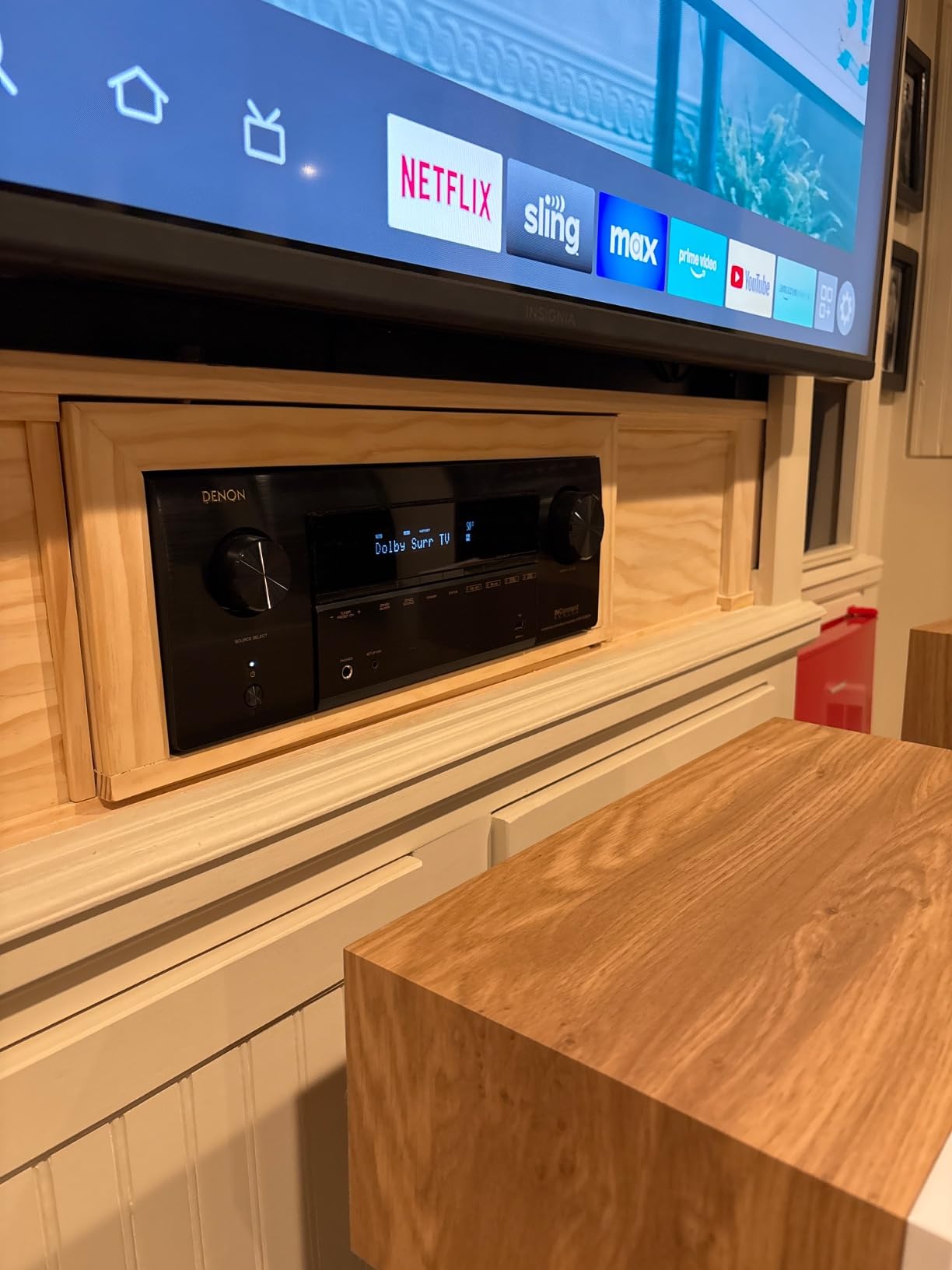 AVR-X2800H 7.2 Channel Home Theater AV Receiver (95W x 7) - 8K UHD | Dolby Atmos, DTS Virtual:X, HDR10+, Dynamic HDR, HEOS Built-In, Bluetooth & Wi-Fi Amp, Dual Sub Outputs, Multi-Room Music customer photo 2