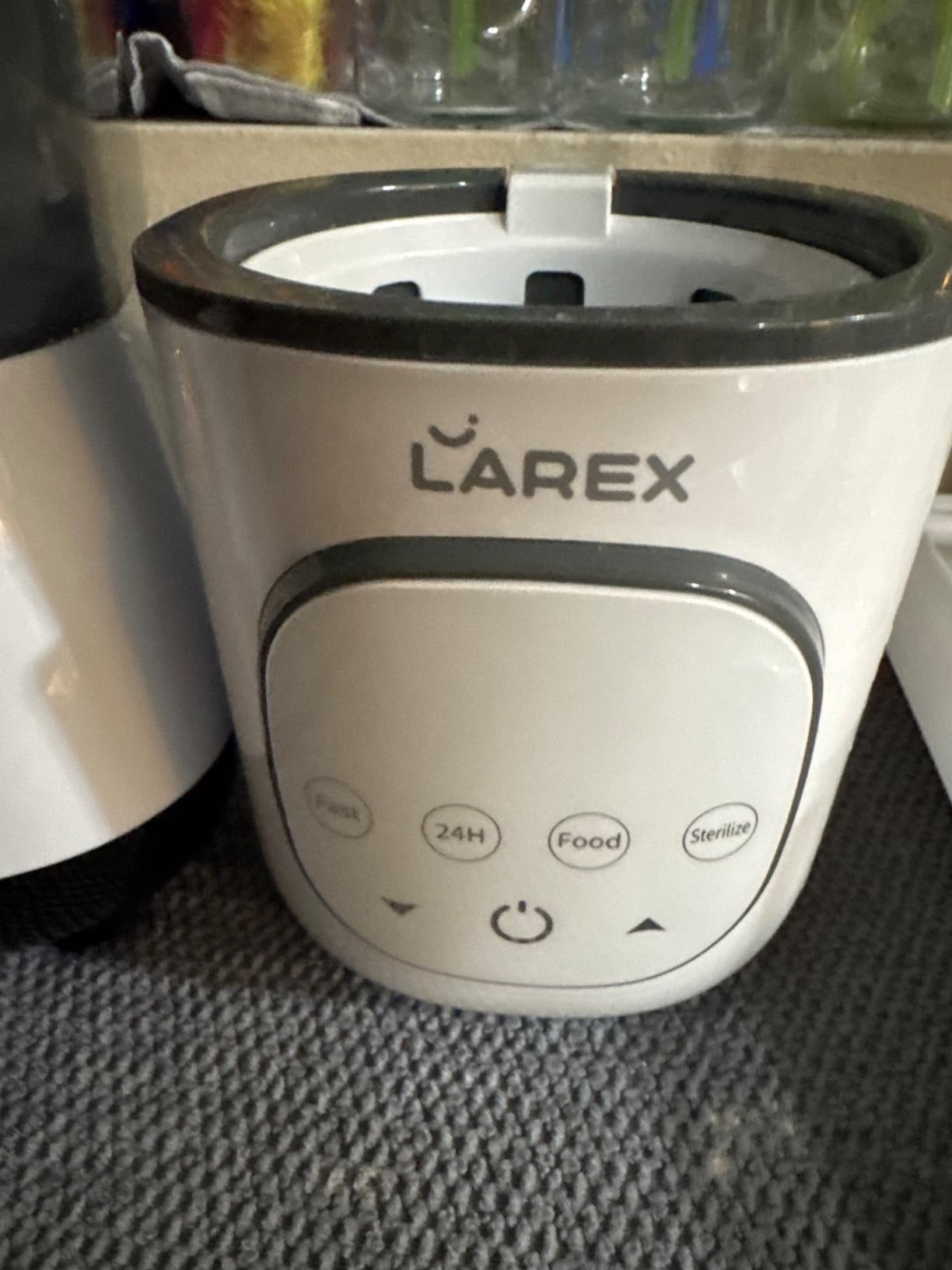 LAREX Bottle Warmer, Fast Baby Bottle Warmer for Breastmilk and Formula, with Timer and Accurate Temp Control, 8 in 1 Baby Milk Warmer BPA Free with Digital Display, Bottle Warmers for All Bottles customer photo 1