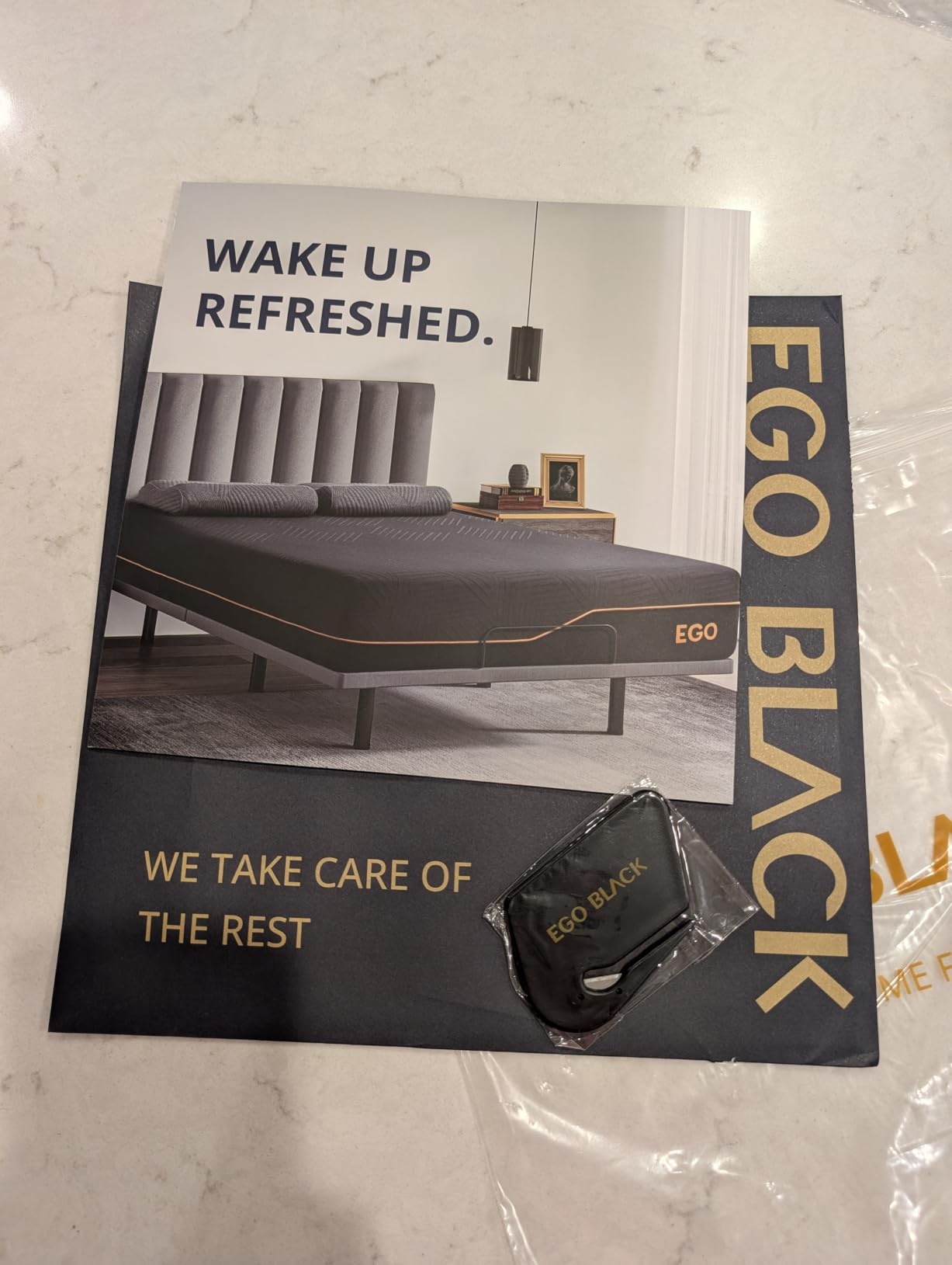 EGOHOME Queen 14 inch Memory Foam Mattress for Back Pain Relief Medium Firm | Fiberglass Free, Copper Gel Infused, Graphene-Cool-Tech Cover, ICA Endorsed, CertiPUR-US, Motion Isolation, Mattress in a Box customer photo 1