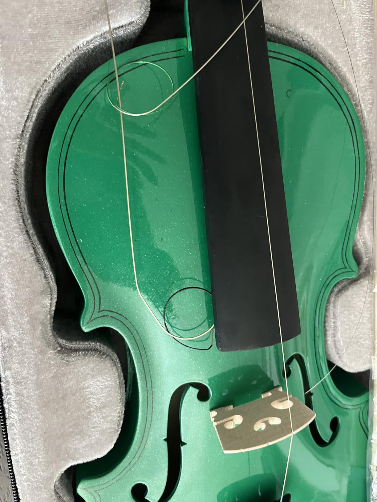 Ktaxon Violin for Beginners, 4/4 Full Size Acoustic Fiddle Kit, Natural | Acoustic Violin Set Includes Hard Case, Bow, Rosin, Ideal for Students, Adults, Teens, Age 11+ customer photo 1