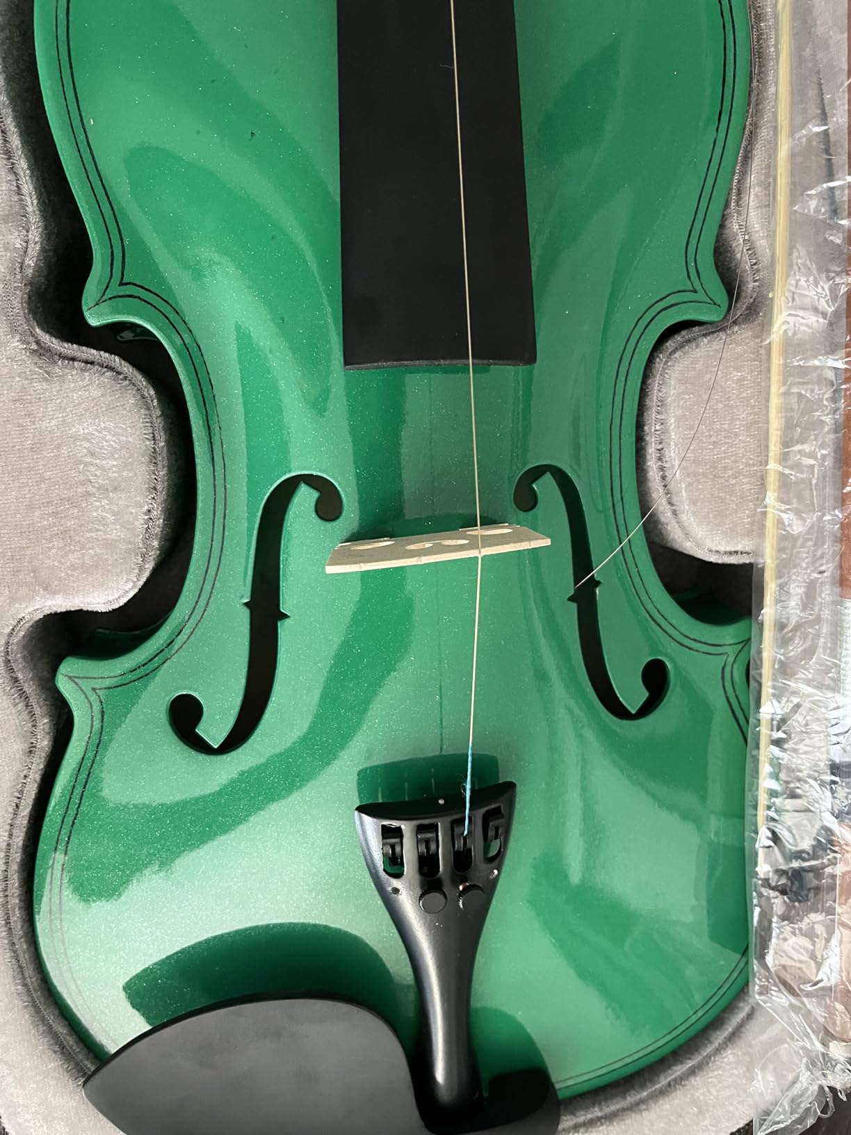 Ktaxon Violin for Beginners, 4/4 Full Size Acoustic Fiddle Kit, Natural | Acoustic Violin Set Includes Hard Case, Bow, Rosin, Ideal for Students, Adults, Teens, Age 11+ customer photo 2