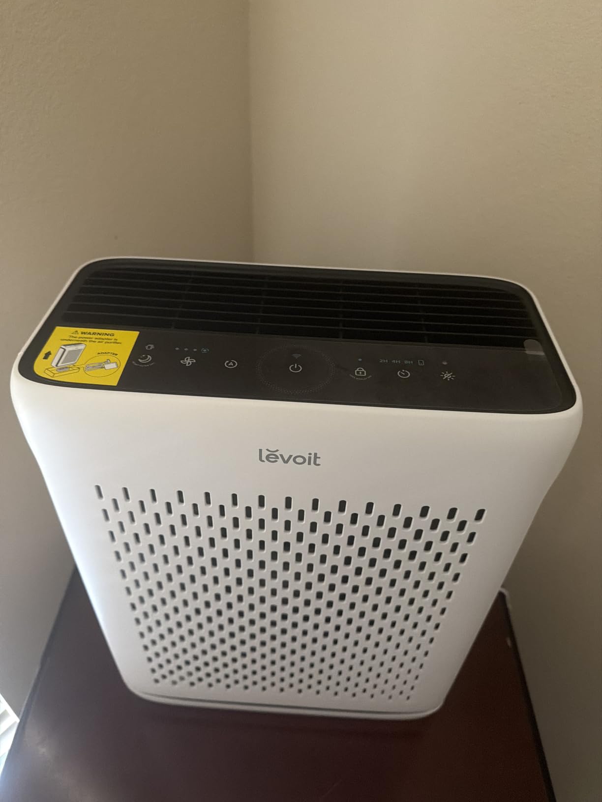 LEVOIT Air Purifier for Home Large Room Up to 1073Ft² with Air Quality Monitor, AHAM VERIFIDE, Smart WiFi, Washable Pre-Filter, HEPA Sleep Mode for Pets, Allergies, Dust, Pollen, Vital 100S-P, White customer photo 2
