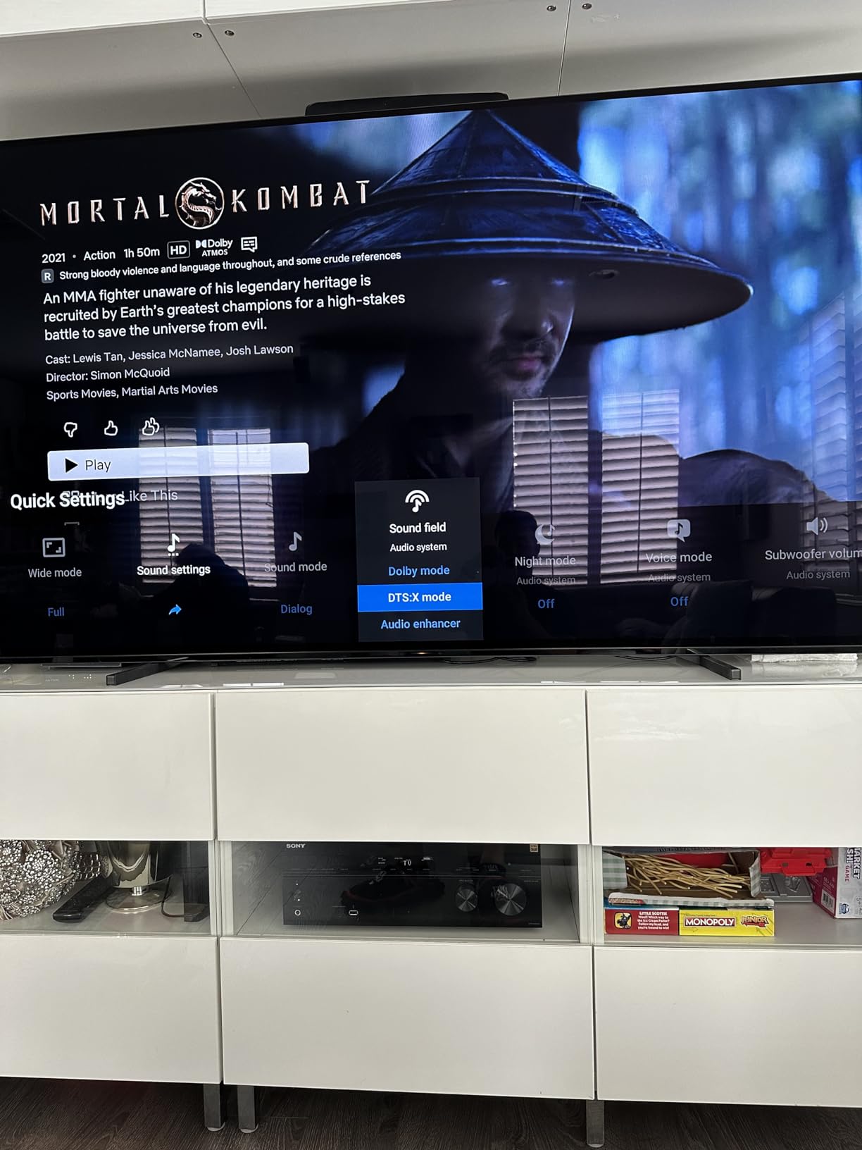 STR-AN1000 7.2ch Home Theater 8K A/V Bluetooth Receiver | Dolby Atmos & DTS:X Surround Sound, WiFi, Google Chromecast, Spotify connect, Apple AirPlay, HDMI 2.1 customer photo 2