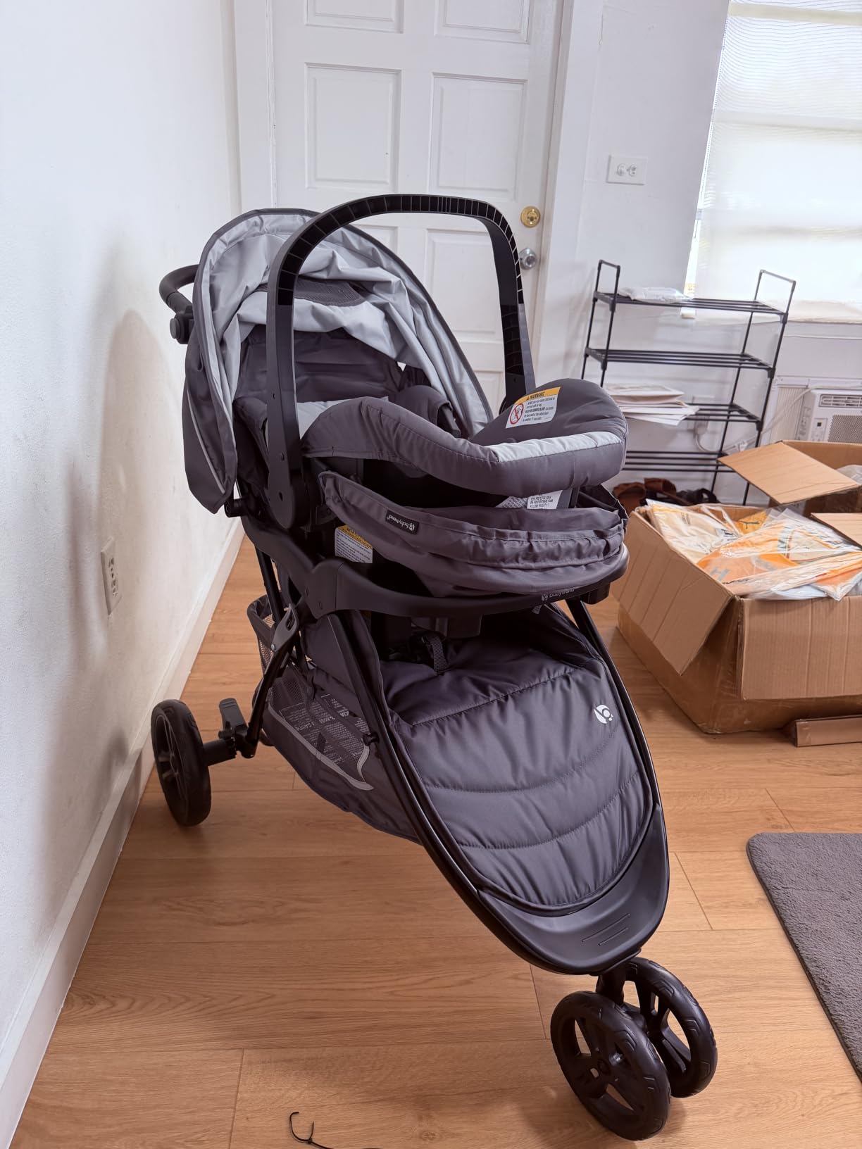 Baby Trend Stroller and EZ-Lift Infant Car Seat, EZ Ride Travel System, Dash Grey customer photo 2