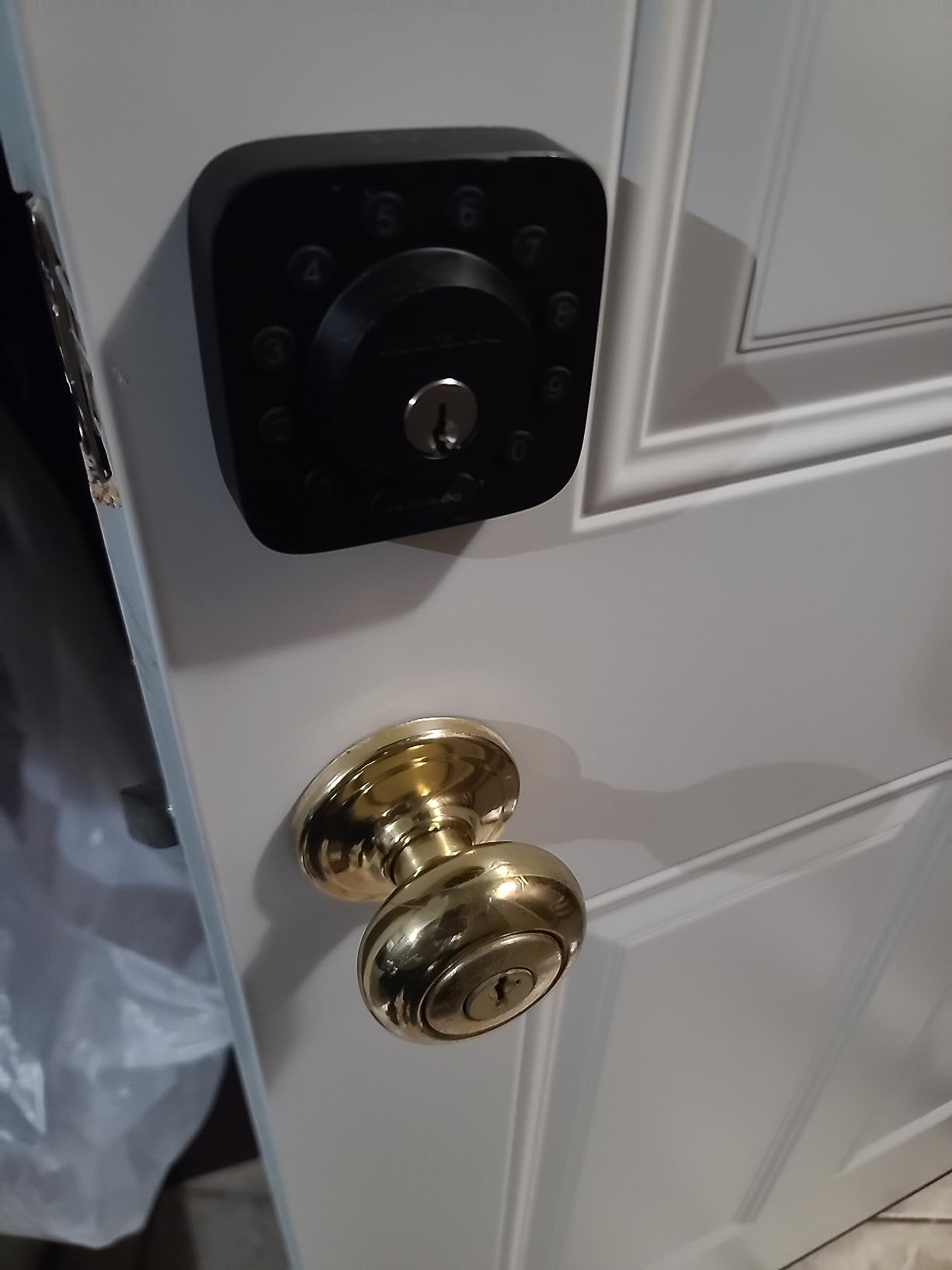 U-Bolt WiFi Smart Lock with Door Sensor, App Remote Access | Built in Wi-Fi Deadbolt Smart Locks for Front Door with App, Auto-Lock, Auto Unlock, Works with Alexa, Google, ANSI Grade 1 customer photo 2