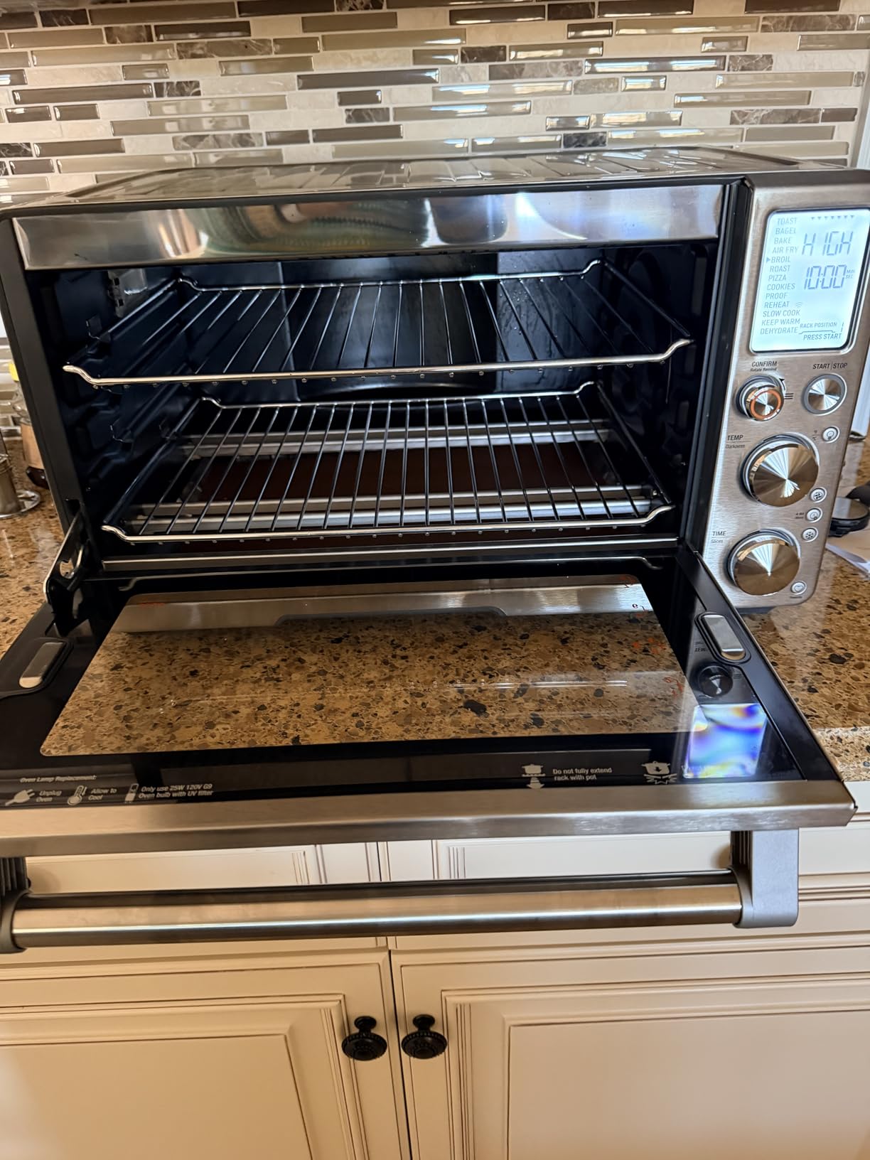 Breville BOV950BSS Joule Oven Air Fryer Pro, Brushed Stainless Steel | Connected countertop oven with 13 pre-set smart cooking functions, Voice activation customer photo 1