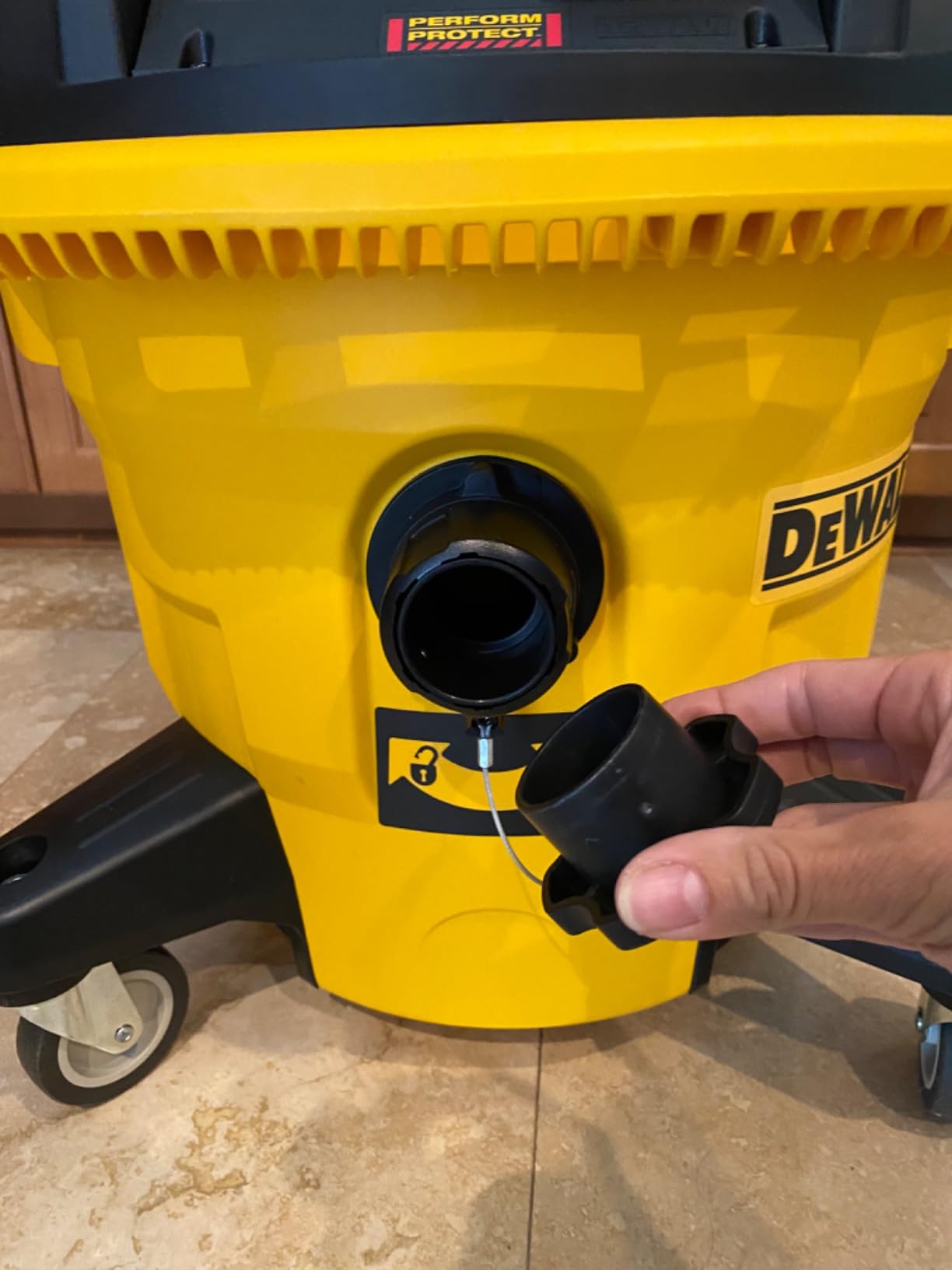 DEWALT 10 Gal. Dust Extractor with Automatic Filter Clean, Corded (DWV015) customer photo 2
