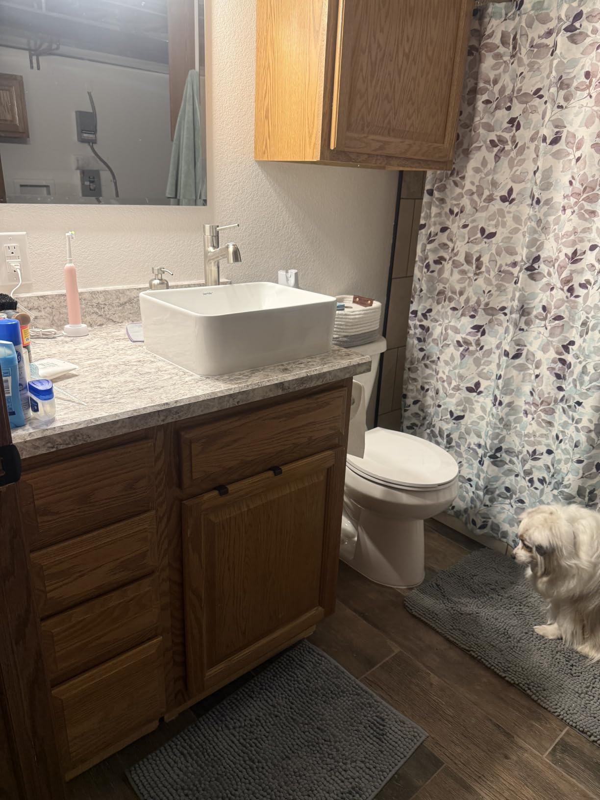 Deervalley Rectangle Vessel Sink, Liberty 16