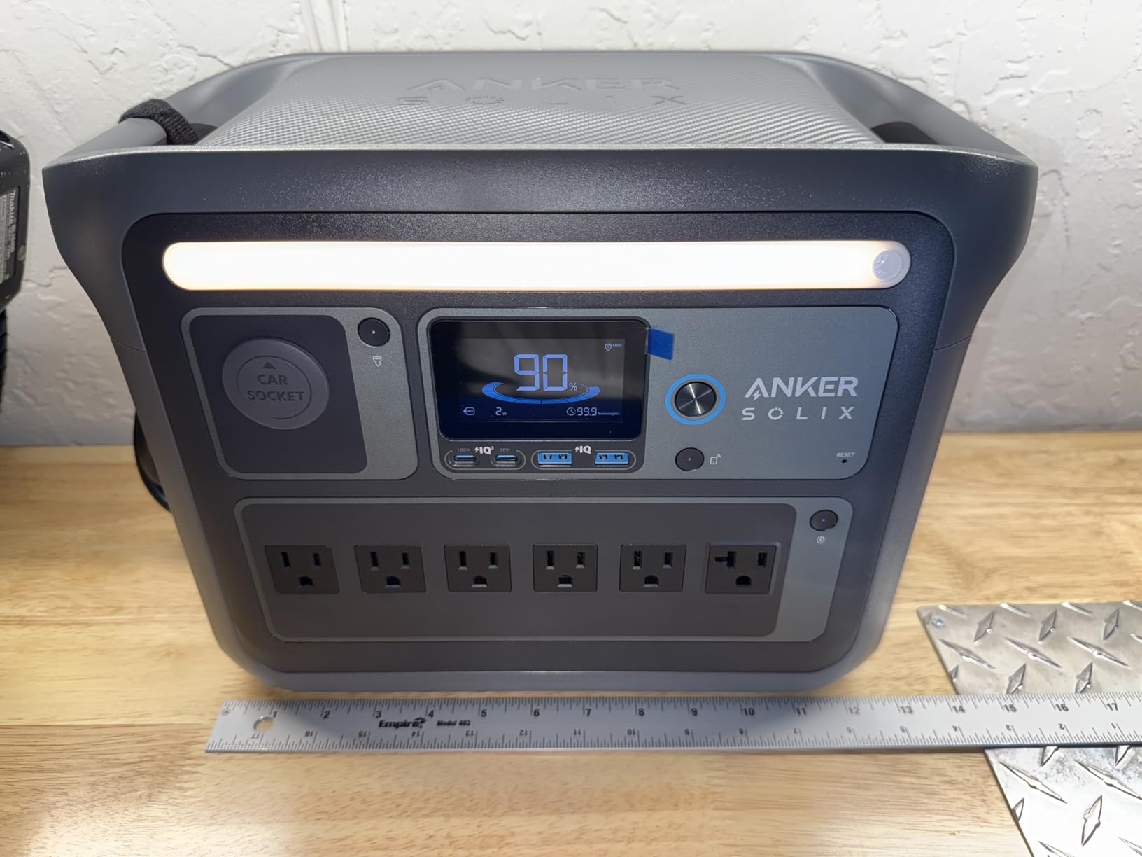 Anker SOLIX C1000 Portable Power Station, 1800W (Peak 2400W) Solar Generator, Full Charge in 58 Min, 1056wh LiFePO4 Battery for Home Backup, Power Outages, and Outdoor Camping (Optional Solar Panel) customer photo 2