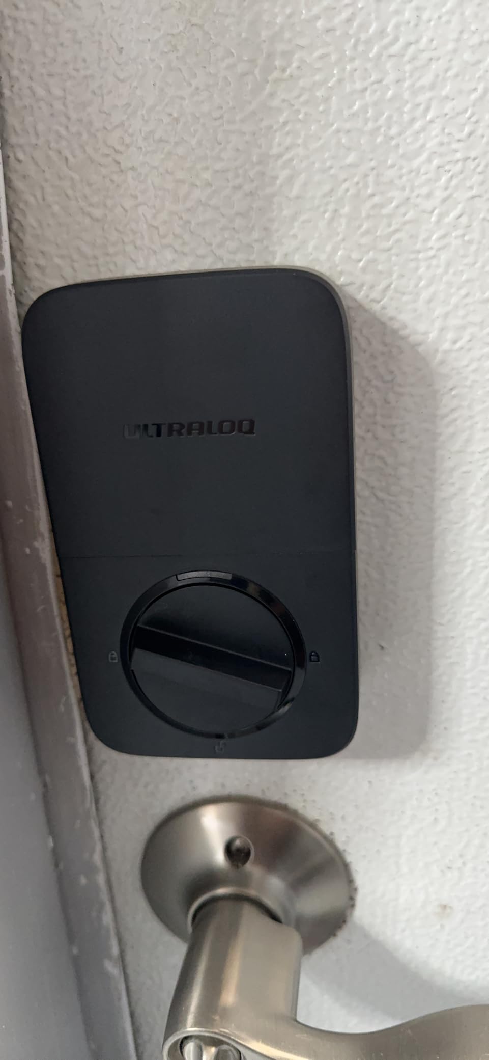U-Bolt Pro WiFi Smart Lock with Door Sensor, App Remote Control | Built in Wi-Fi Deadbolt Smart Locks for Front Door with Fingerprint ID, Share Access, Auto Unlock, Auto-lock, ANSI Grade 1 customer photo 2
